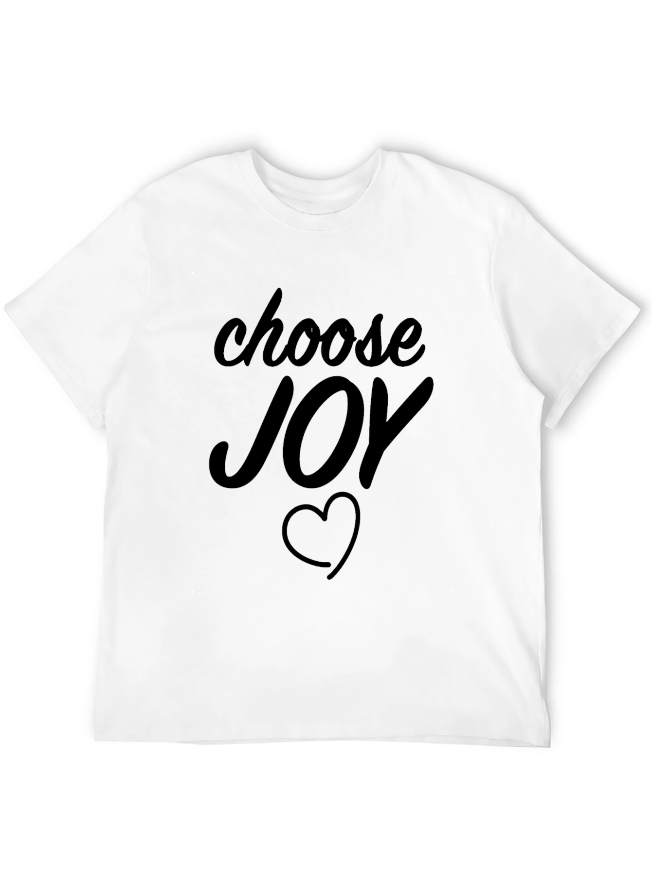Choose Joy T-Shirt - Heart Graphic