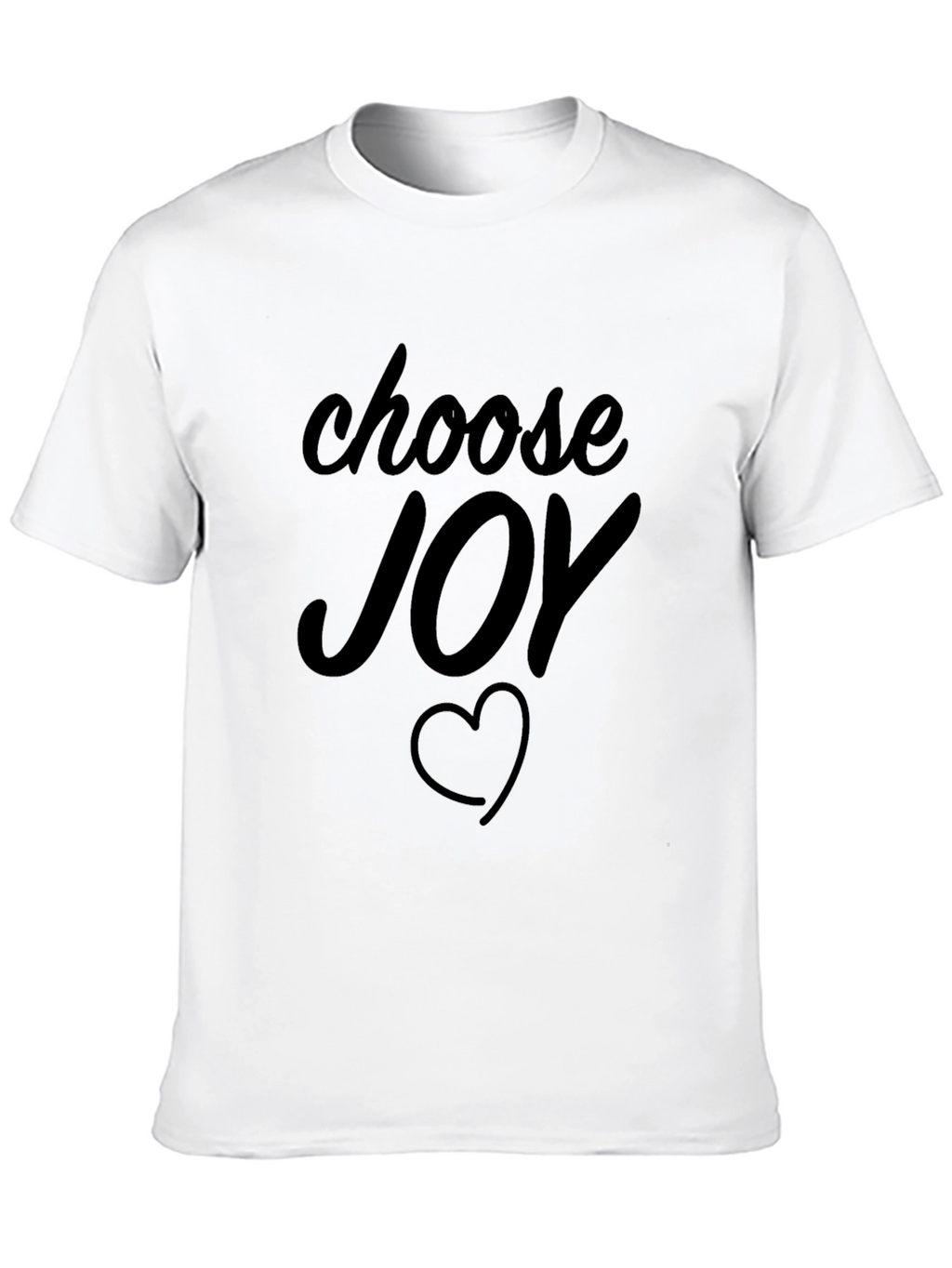 Choose Joy T-Shirt - Heart Graphic