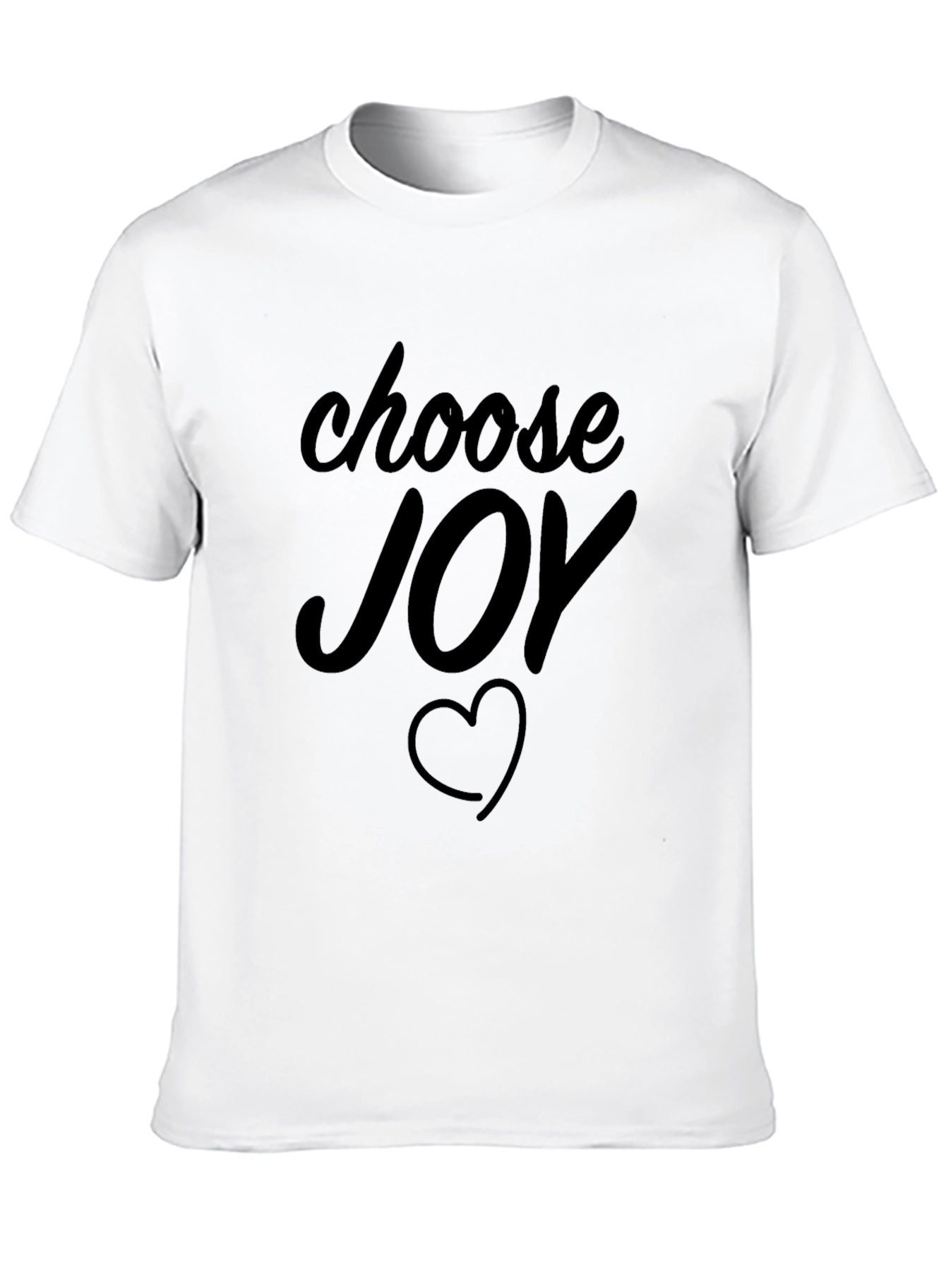 Choose Joy T-Shirt - Heart Graphic