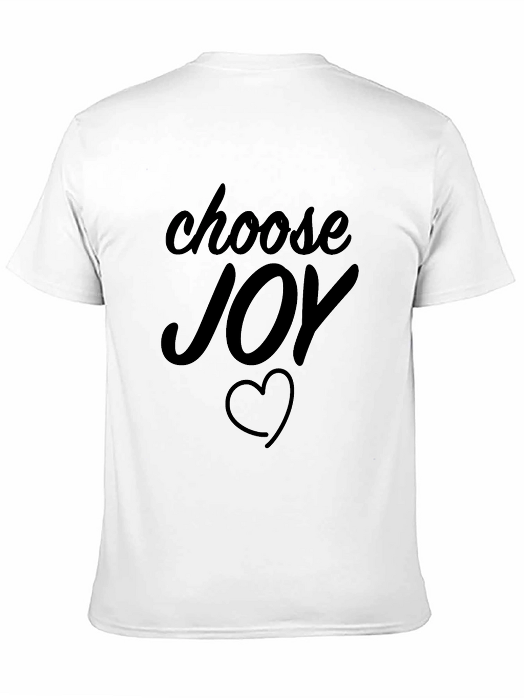 Choose Joy T-Shirt - Heart Graphic