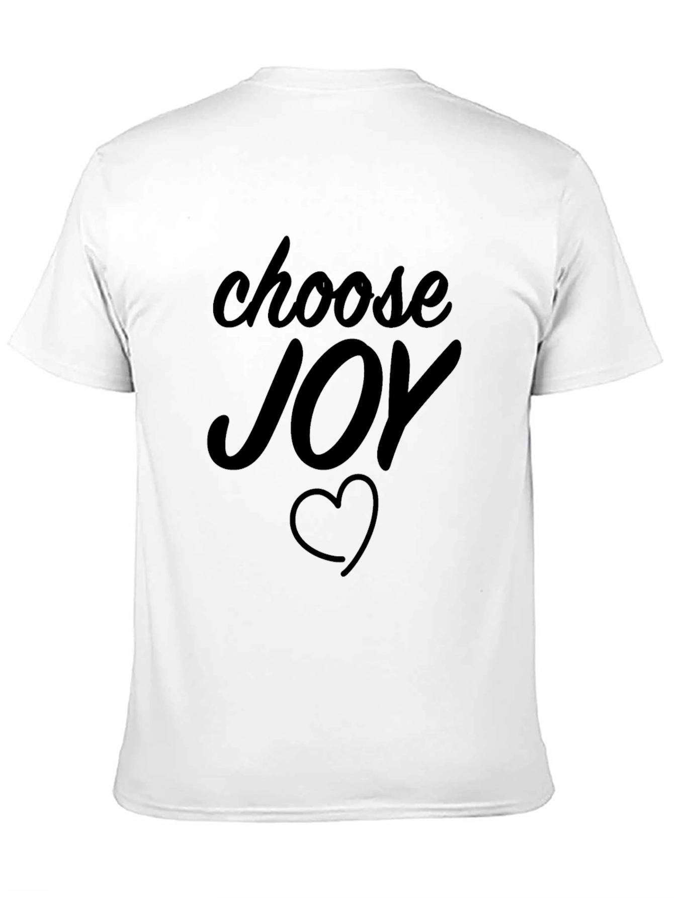 Choose Joy T-Shirt - Heart Graphic