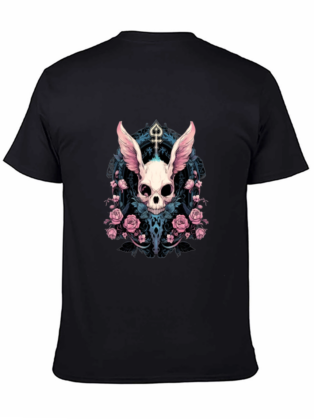 Skull Bunny Rose T-Shirt
