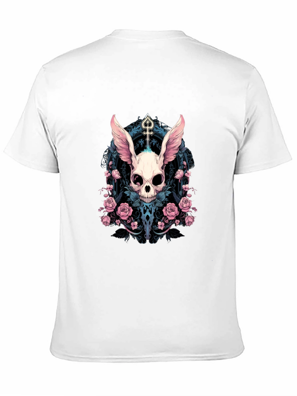 Skull Bunny Rose T-Shirt