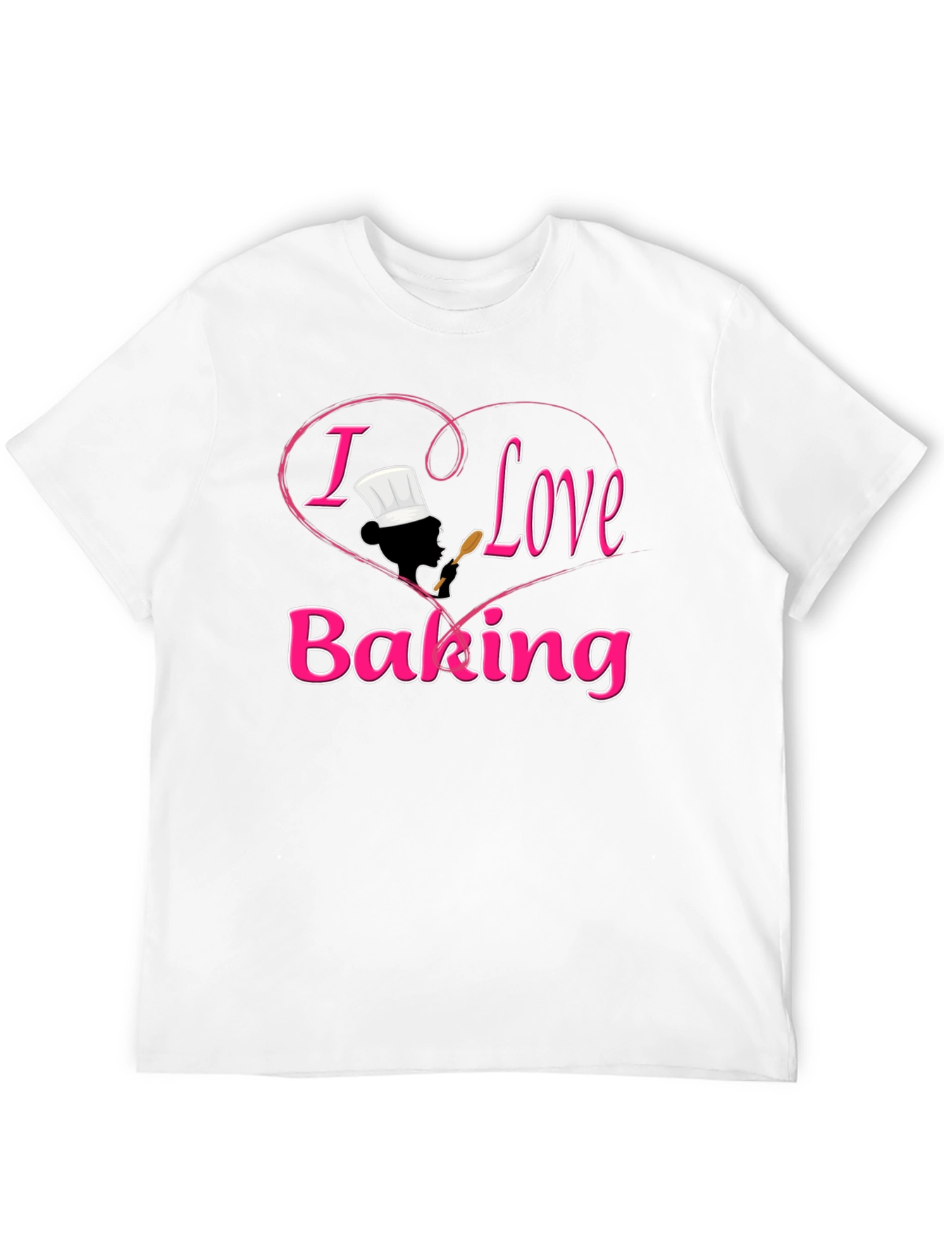 I Love Baking Graphic Tee - Unisex Soft Cotton T-Shirt