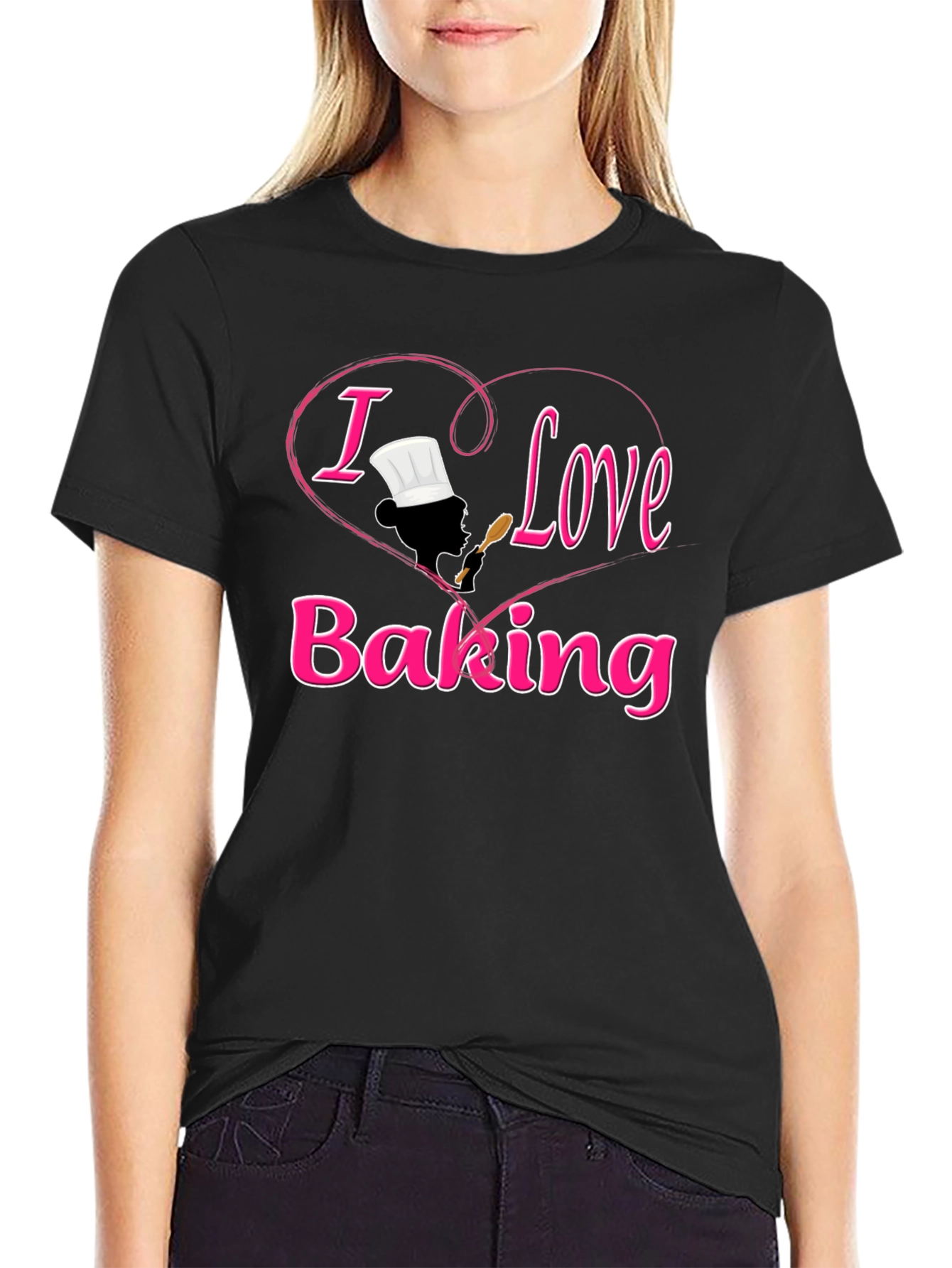 I Love Baking Graphic Tee - Unisex Soft Cotton T-Shirt
