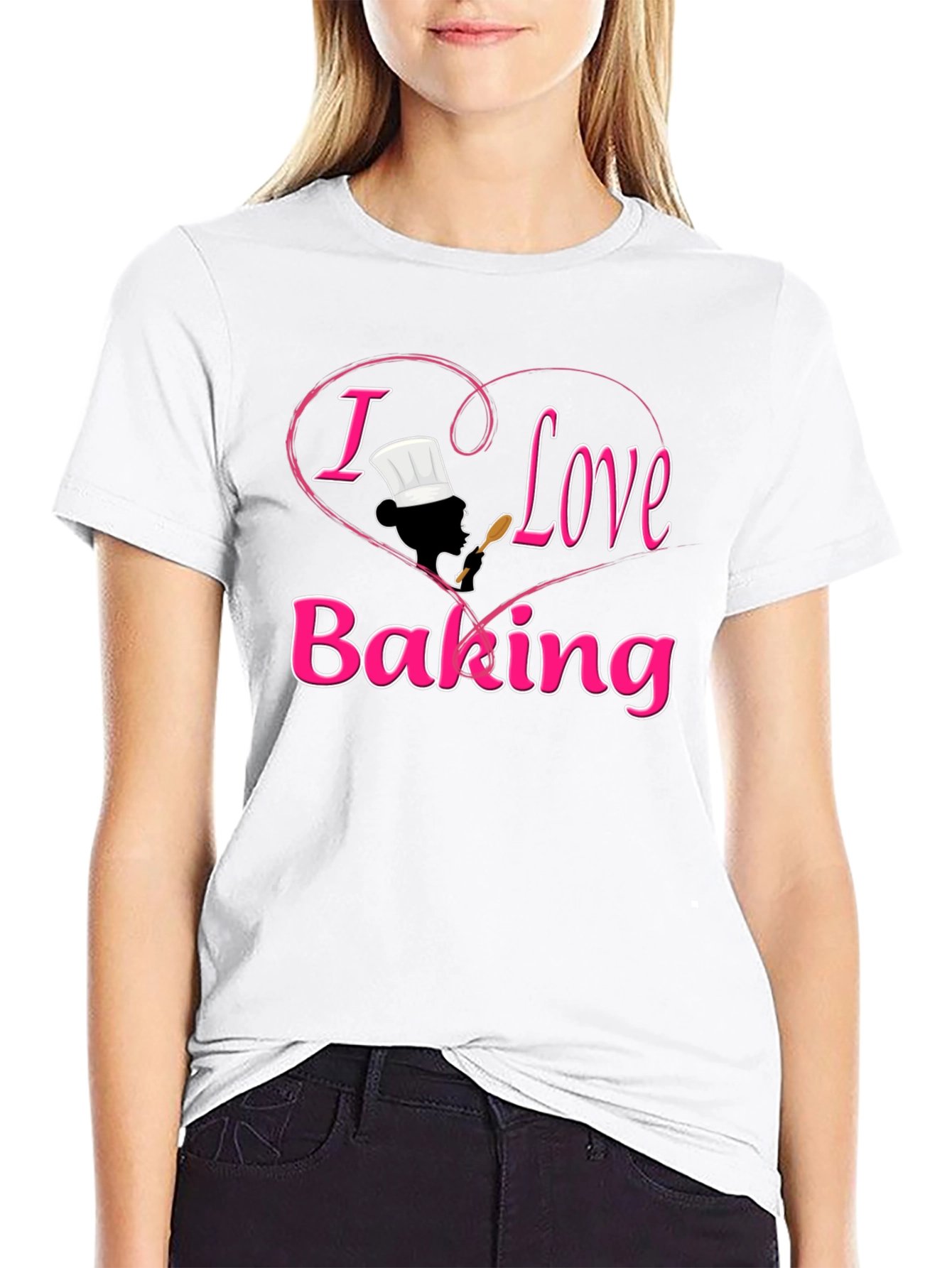 I Love Baking Graphic Tee - Unisex Soft Cotton T-Shirt