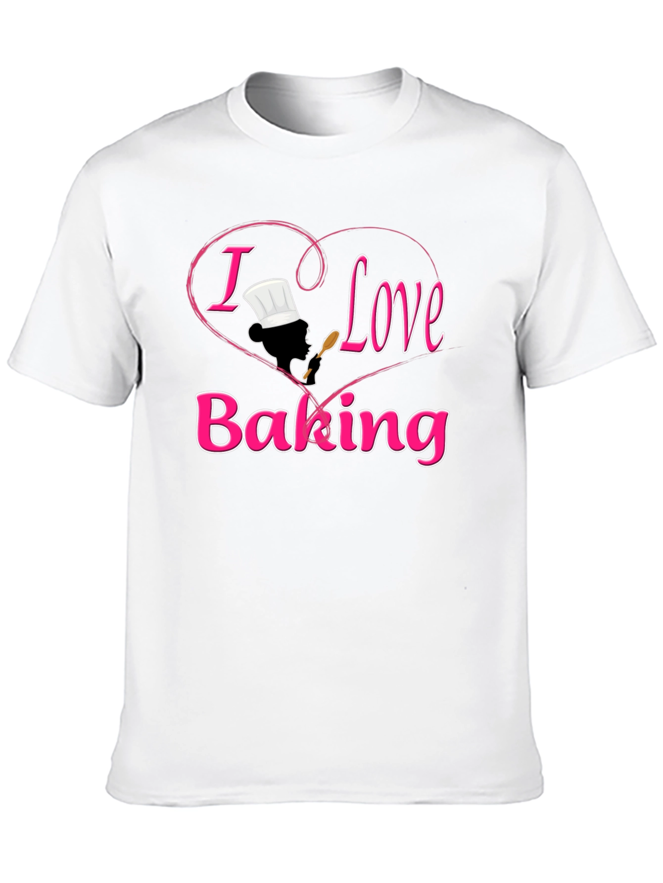 I Love Baking Graphic Tee - Unisex Soft Cotton T-Shirt