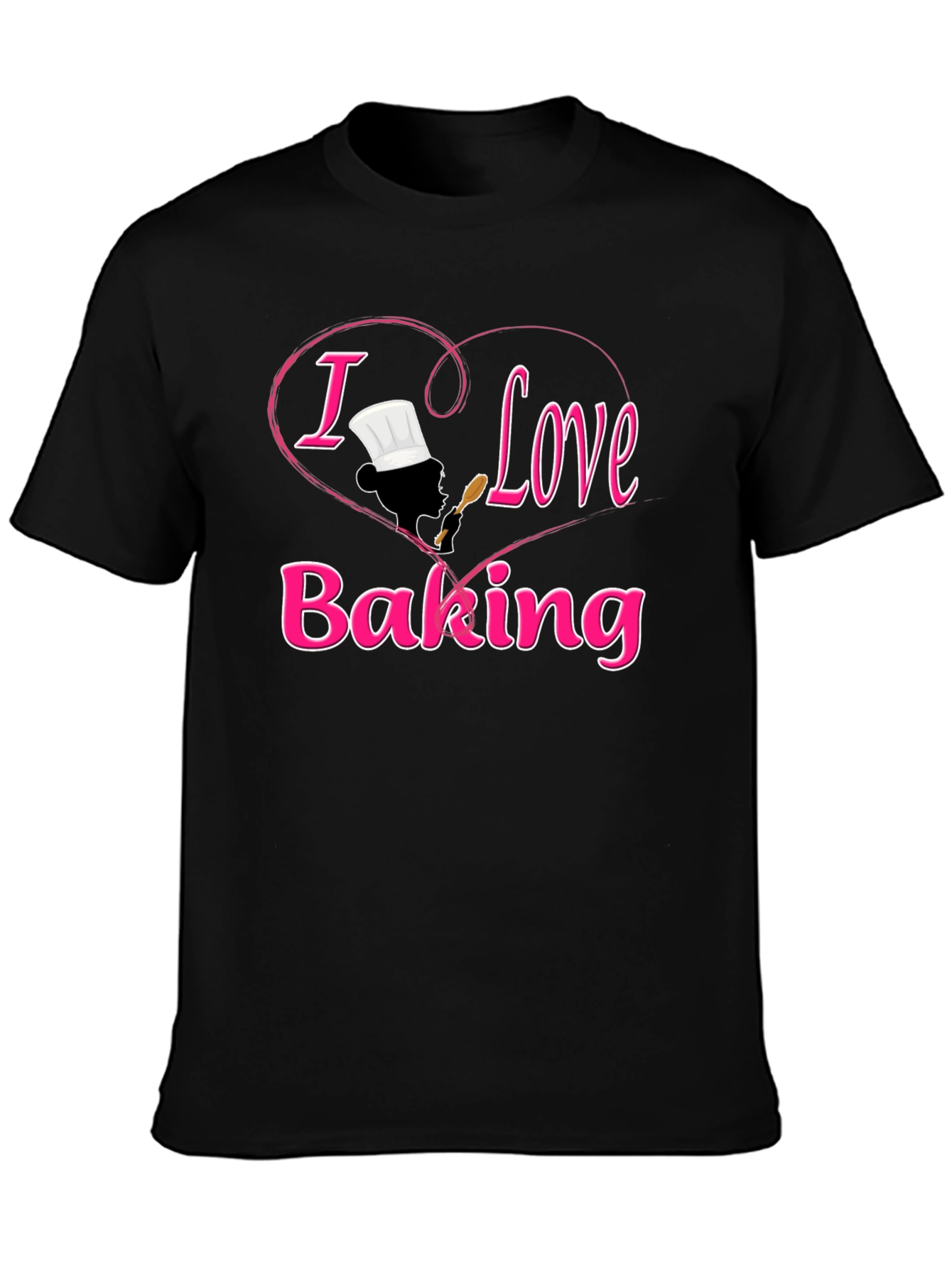 I Love Baking Graphic Tee - Unisex Soft Cotton T-Shirt