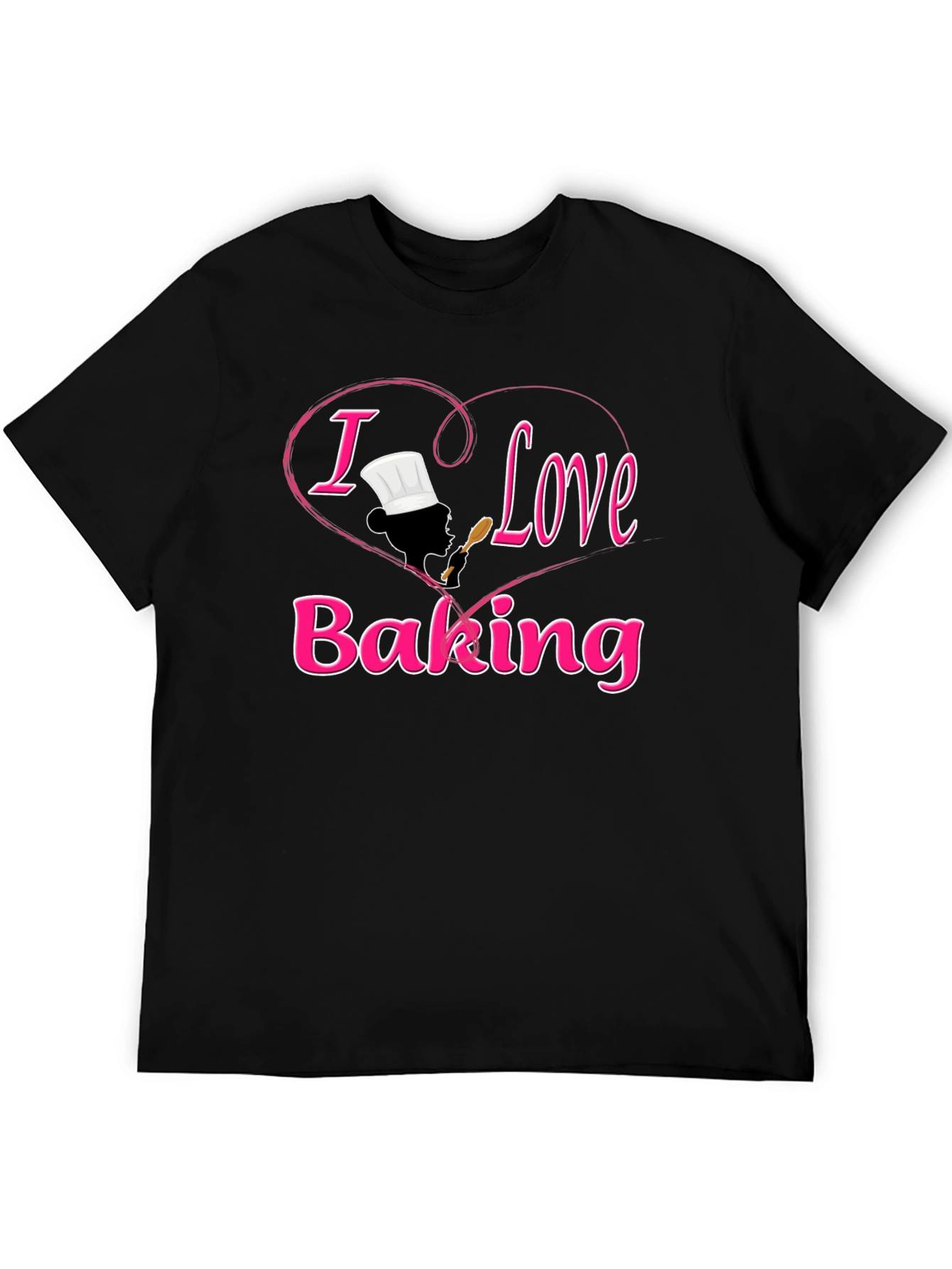 I Love Baking Graphic Tee - Unisex Soft Cotton T-Shirt