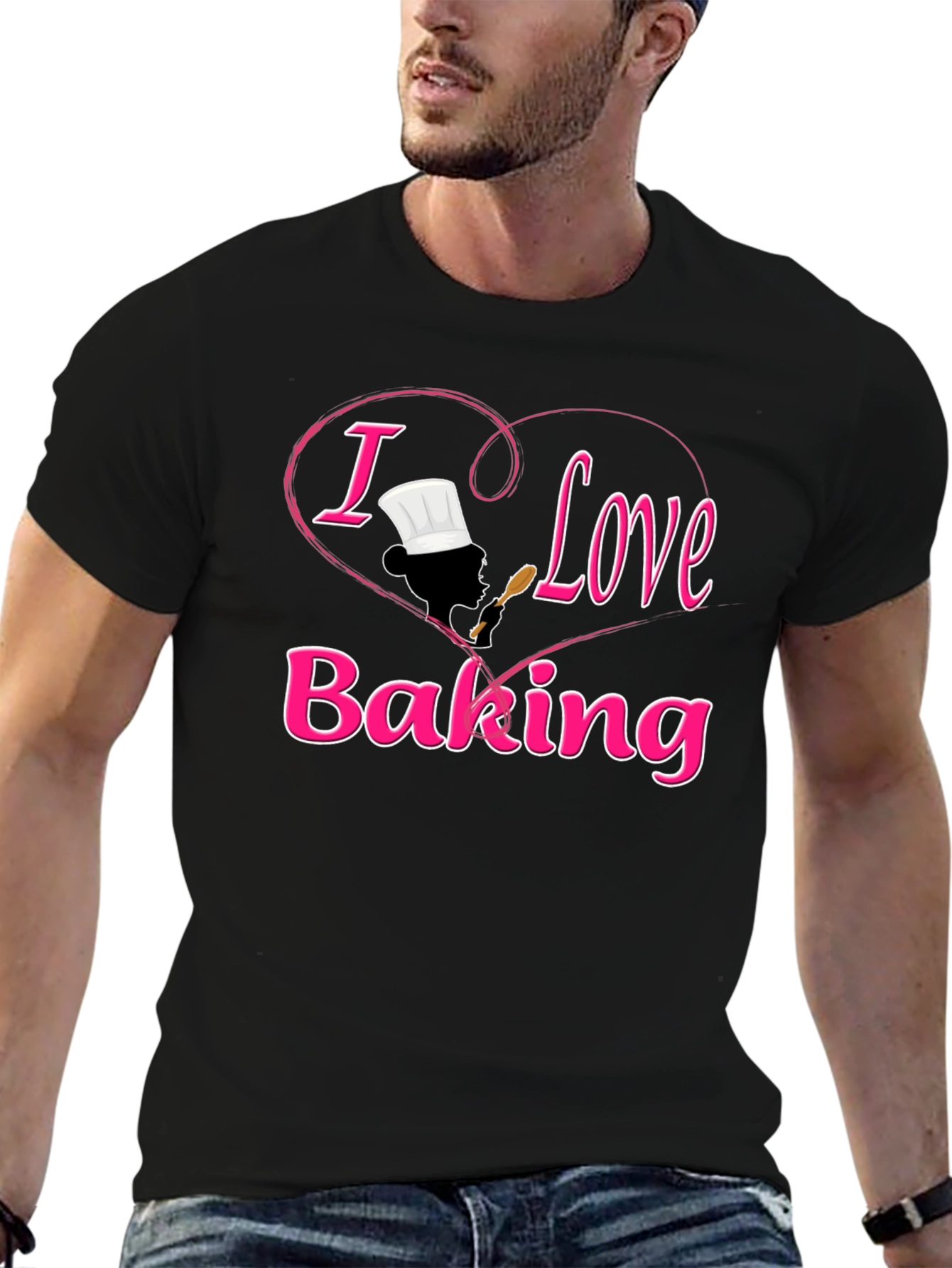 I Love Baking Graphic Tee - Unisex Soft Cotton T-Shirt
