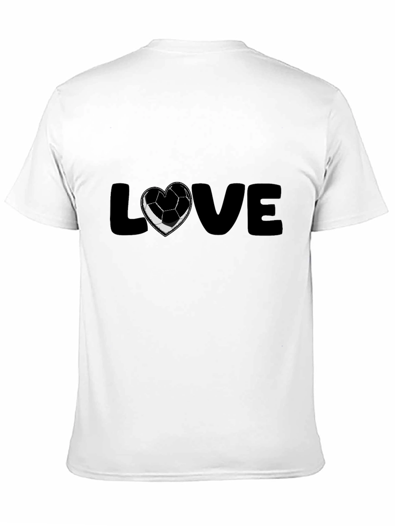 Soccer Love Black T-Shirt