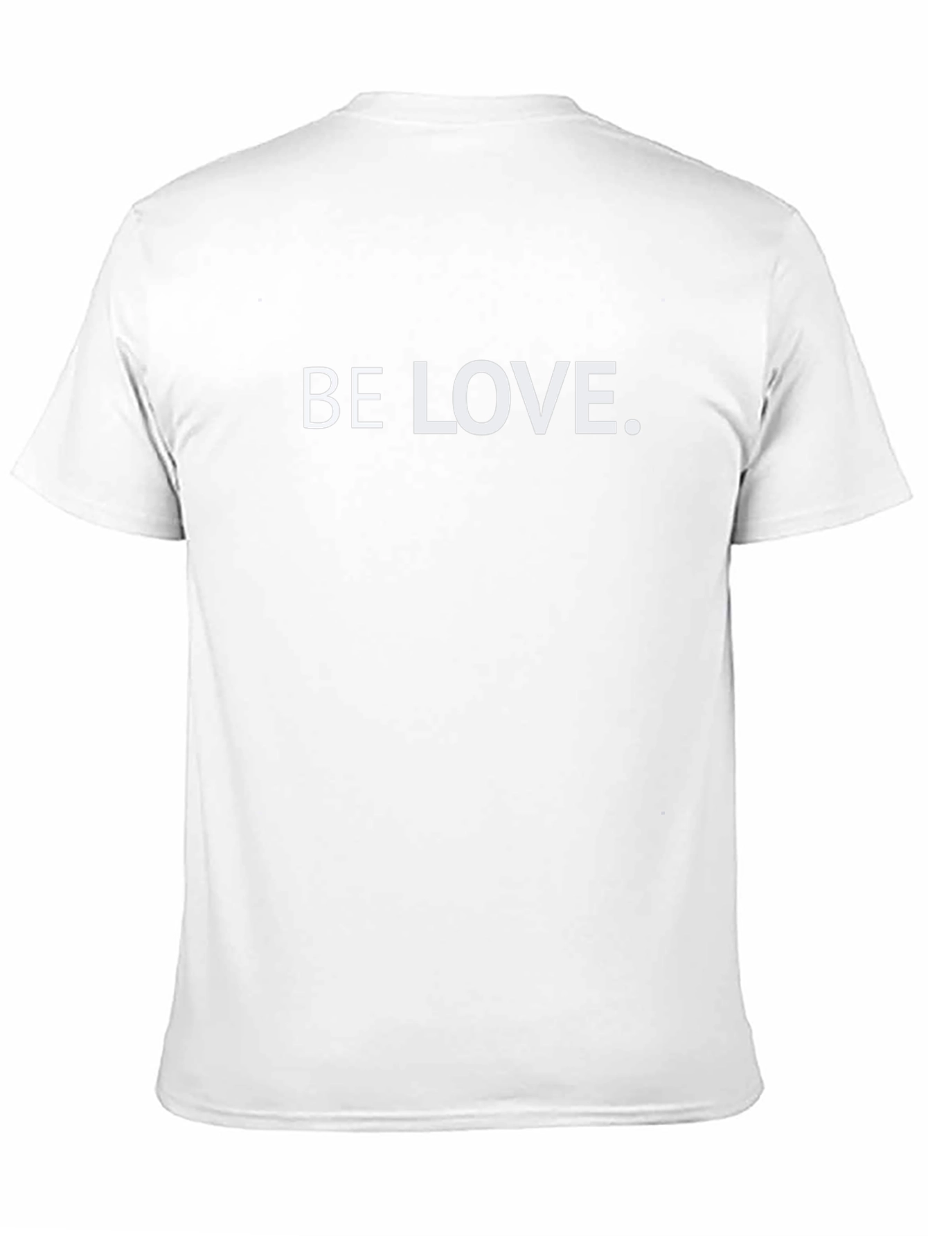 Be Love Graphic Tee - Stylish Black T-Shirt