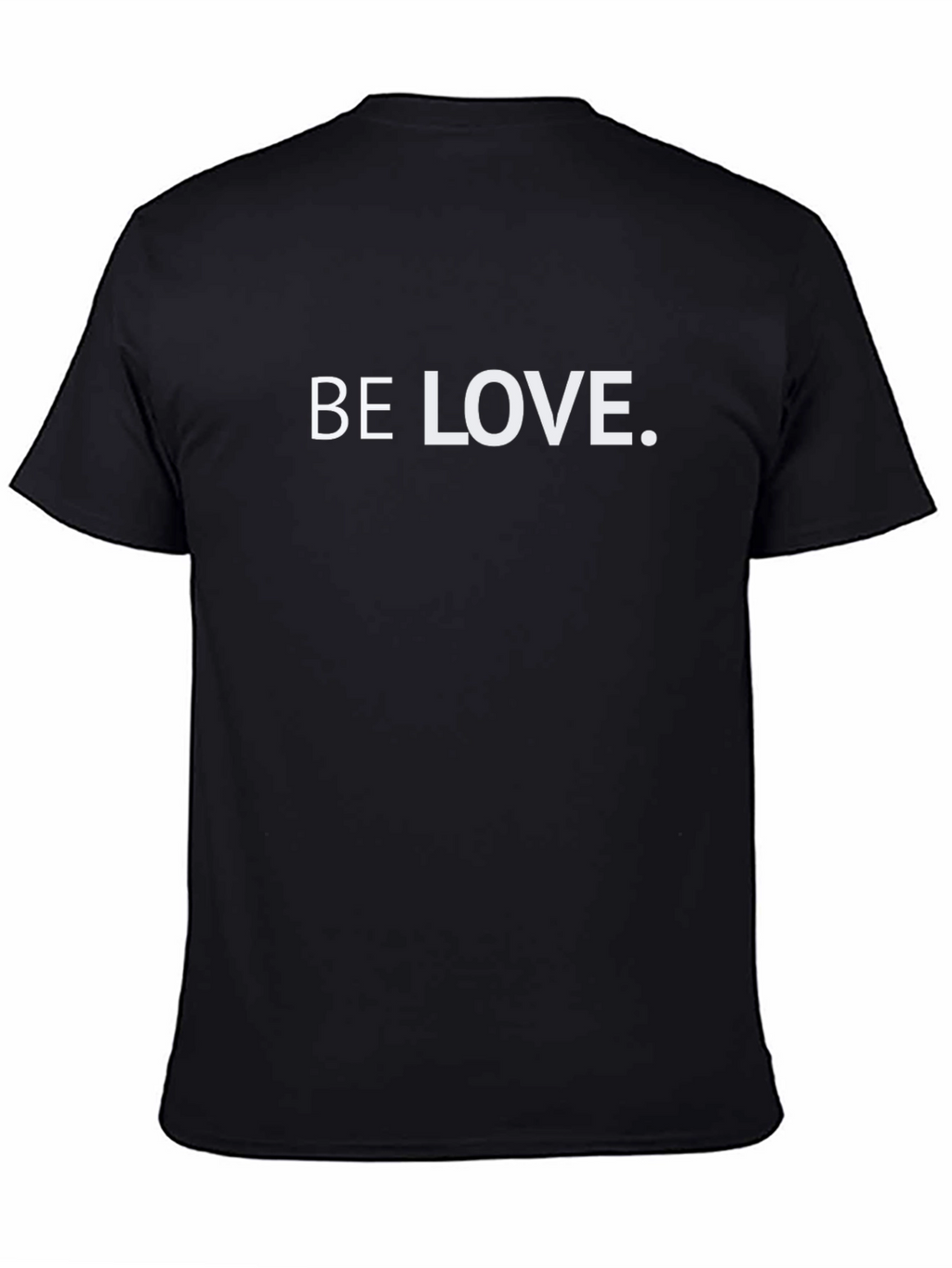 Be Love Graphic Tee - Stylish Black T-Shirt