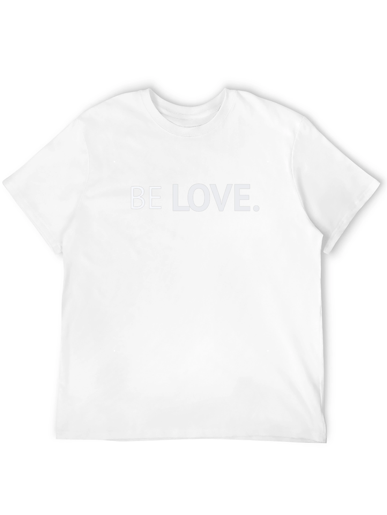 Be Love Graphic Tee - Stylish Black T-Shirt