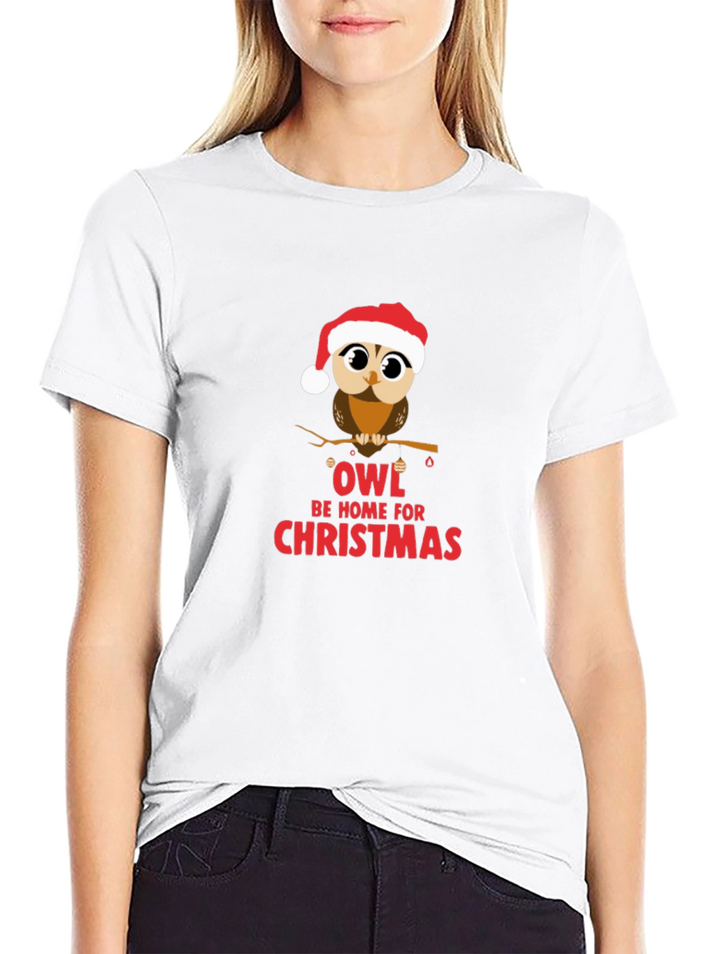 Owl Be Home Christmas T-Shirt