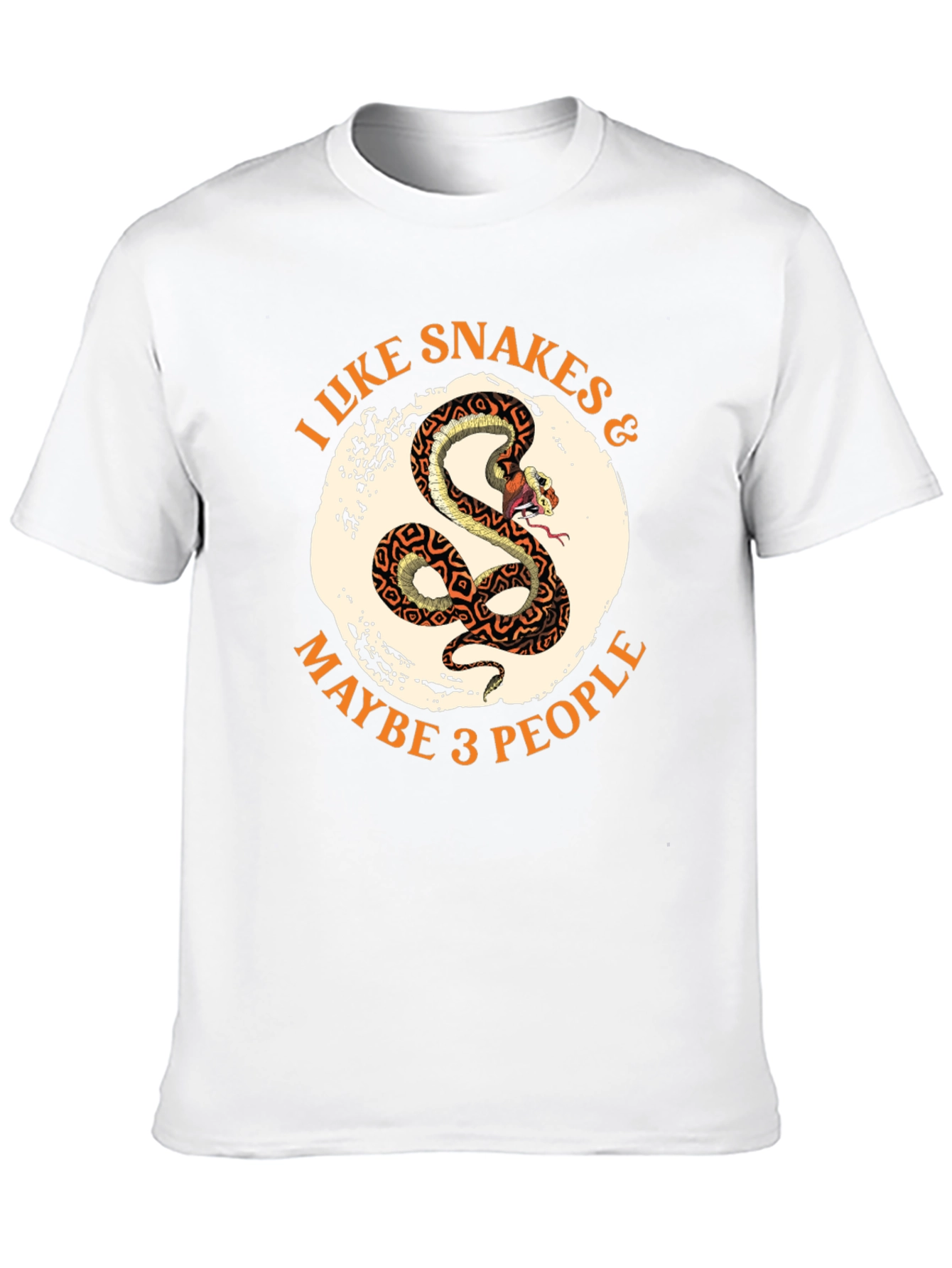 I Like Snakes & Maybe 3 People T-Shirt