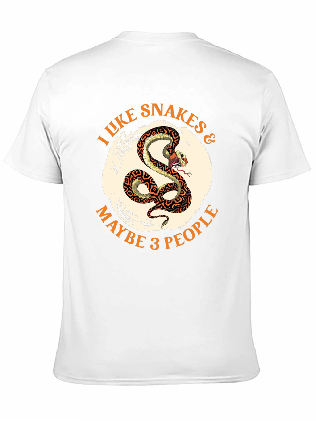 I Like Snakes & Maybe 3 People T-Shirt