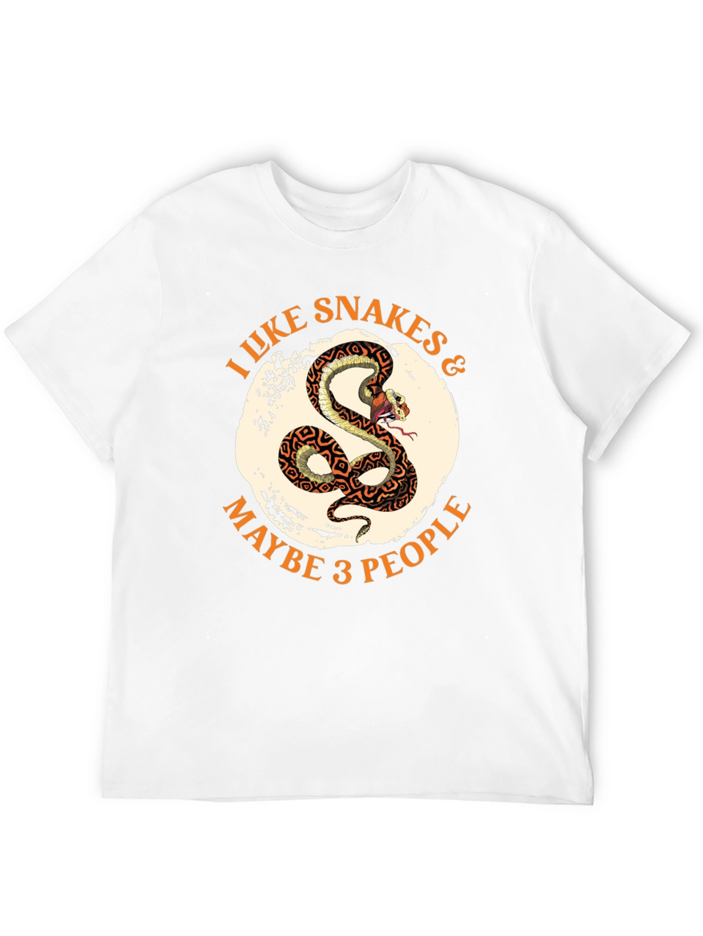 I Like Snakes & Maybe 3 People T-Shirt