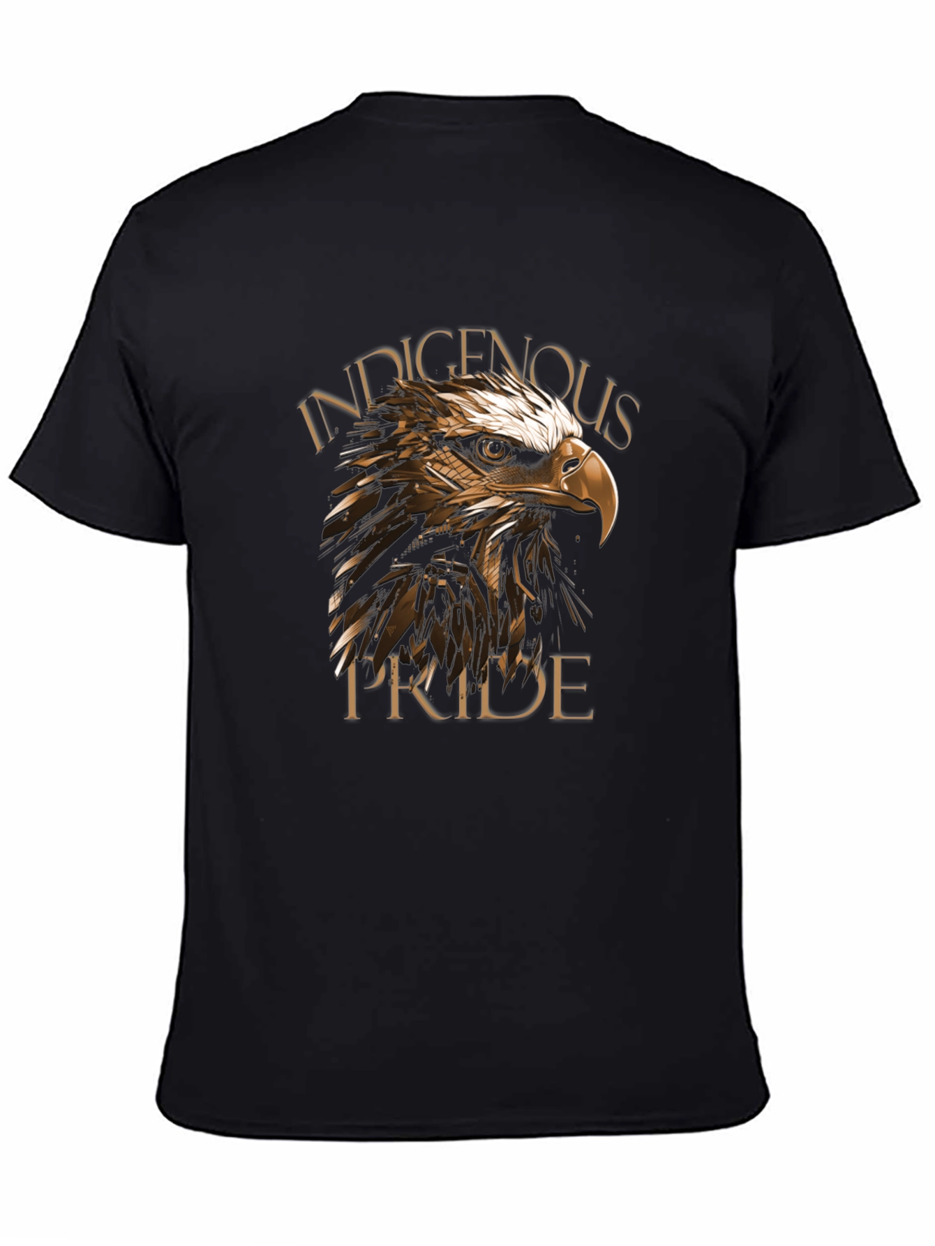 Indigenous Pride Eagle Graphic T-Shirt