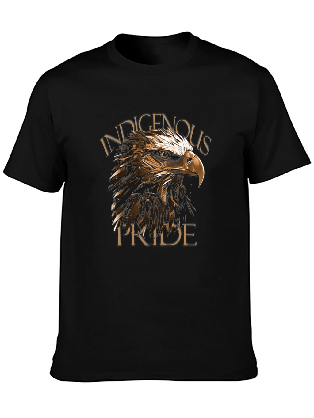 Indigenous Pride Eagle Graphic T-Shirt