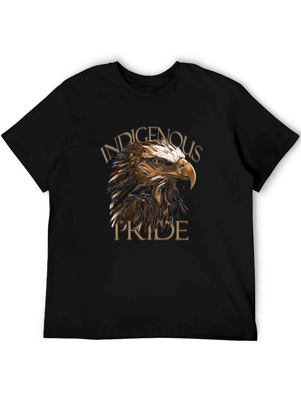 Indigenous Pride Eagle Graphic T-Shirt