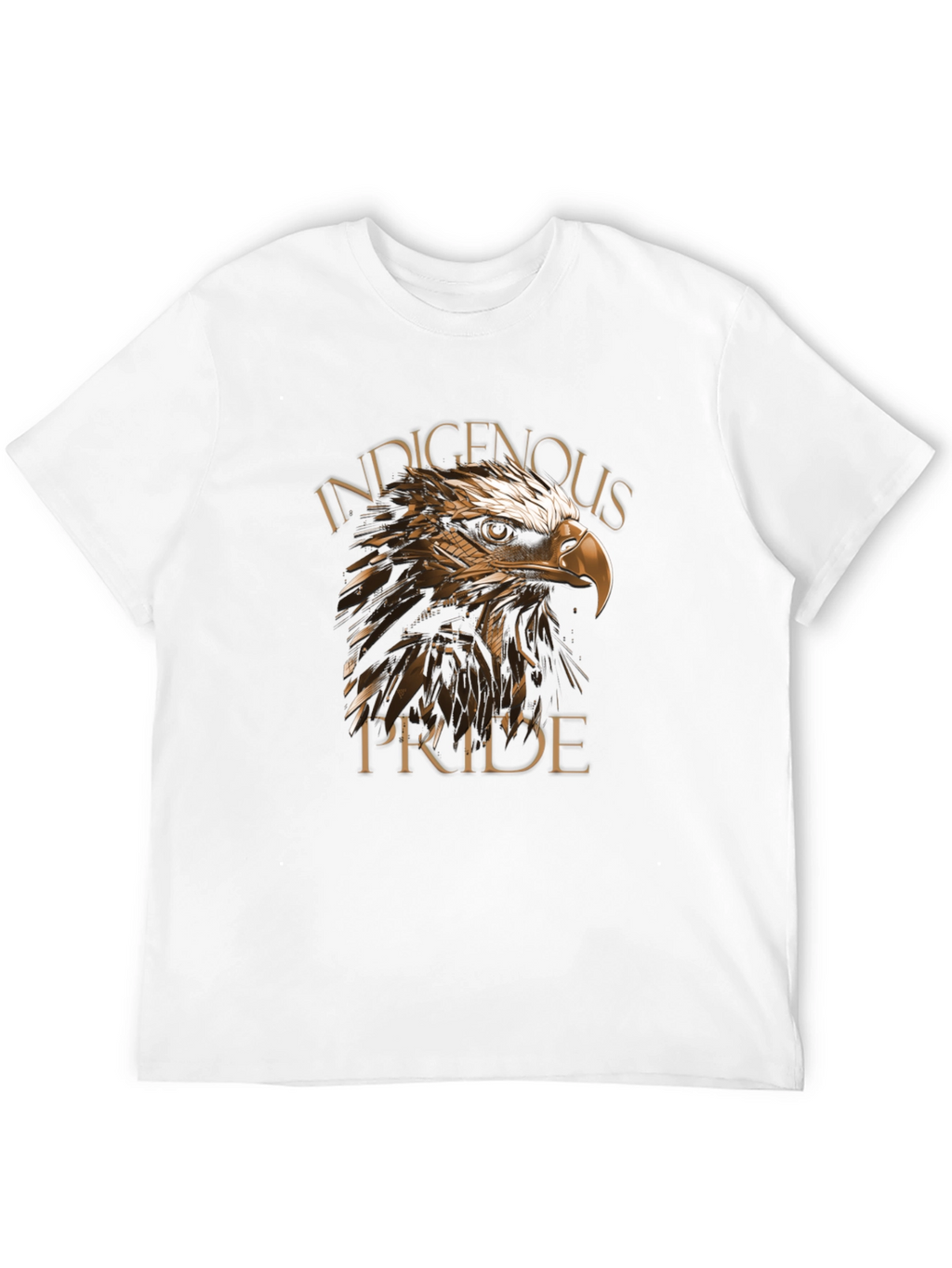 Indigenous Pride Eagle Graphic T-Shirt