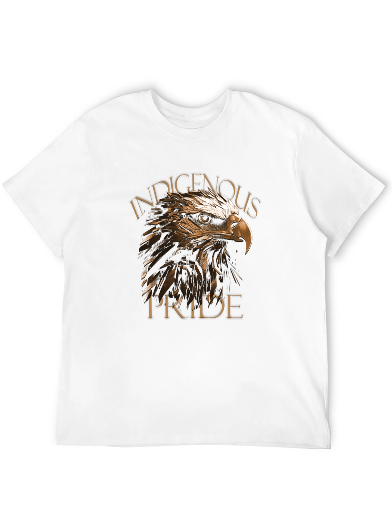 Indigenous Pride Eagle Graphic T-Shirt