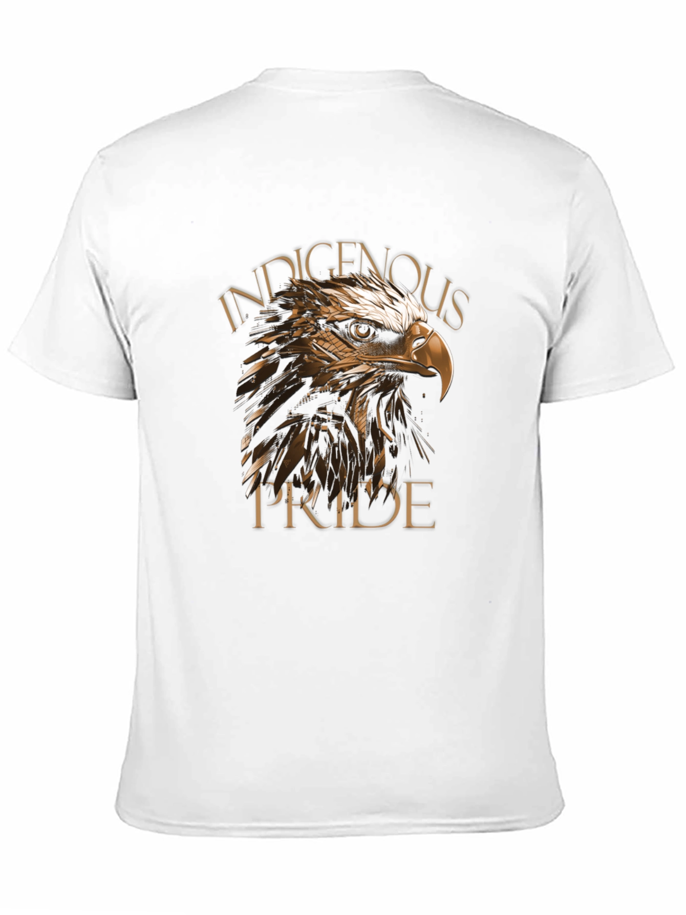 Indigenous Pride Eagle Graphic T-Shirt