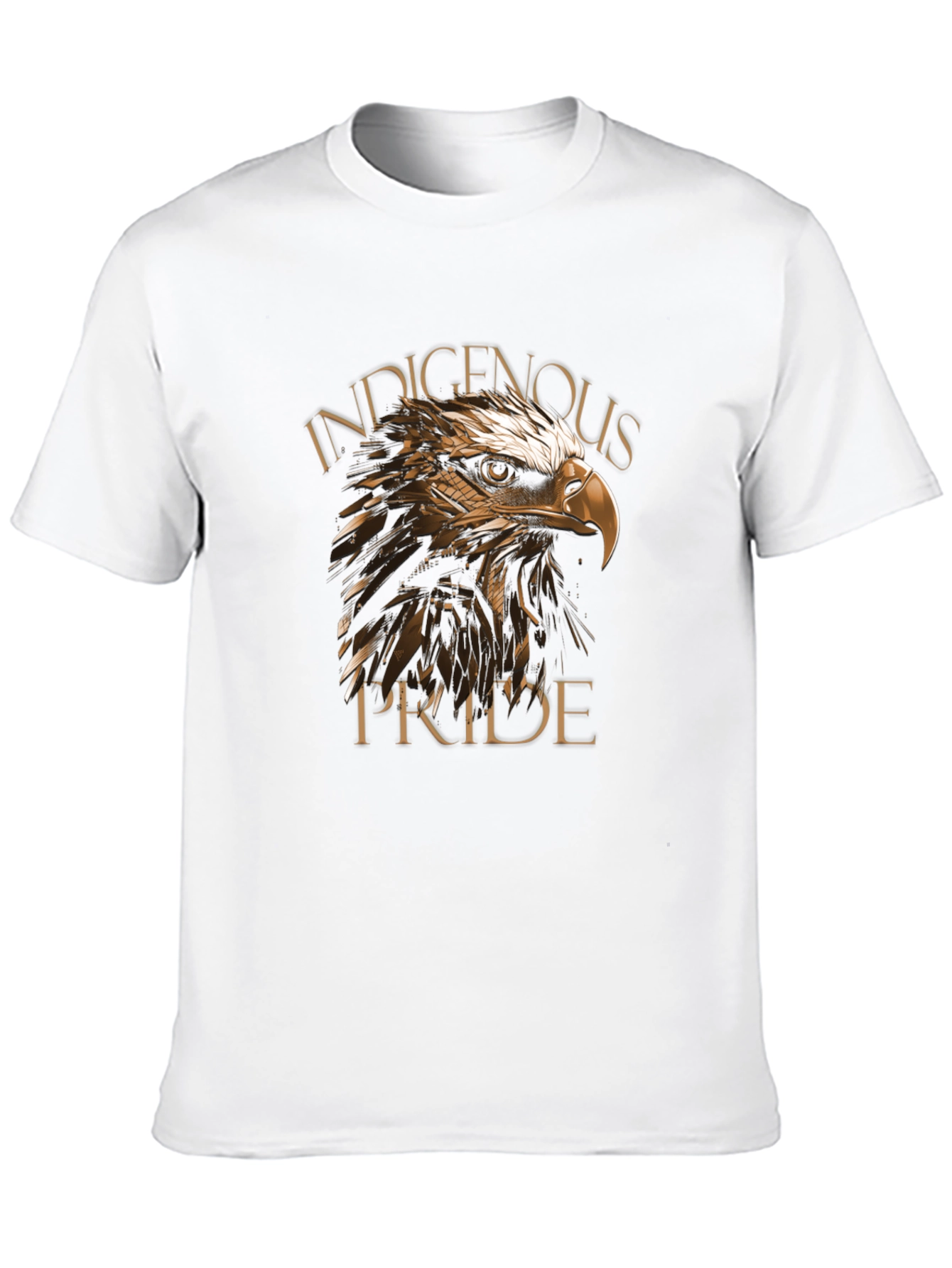 Indigenous Pride Eagle Graphic T-Shirt