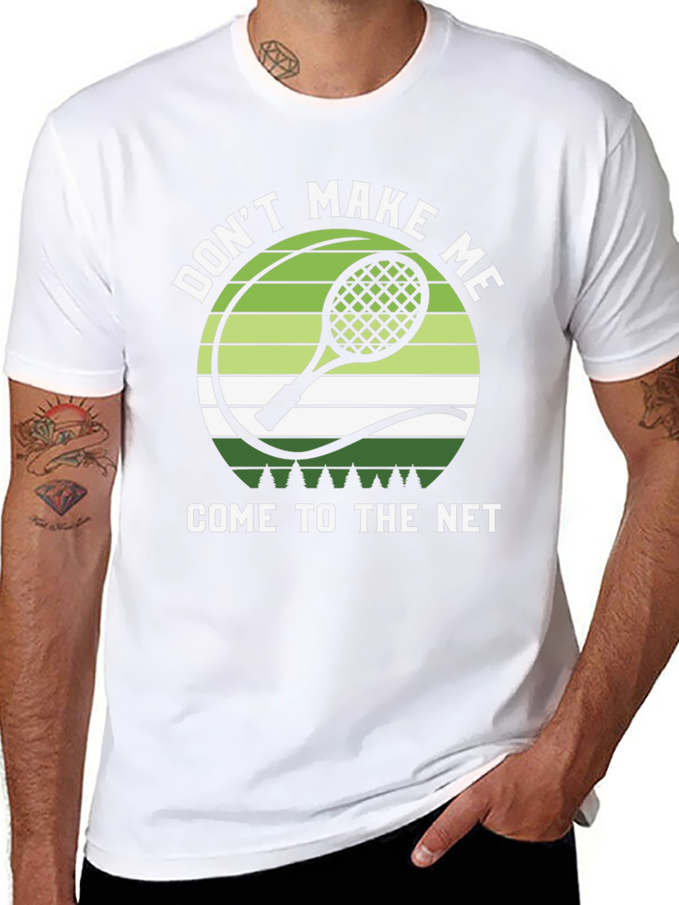 Dont Make Me Come to the Net T-Shirt