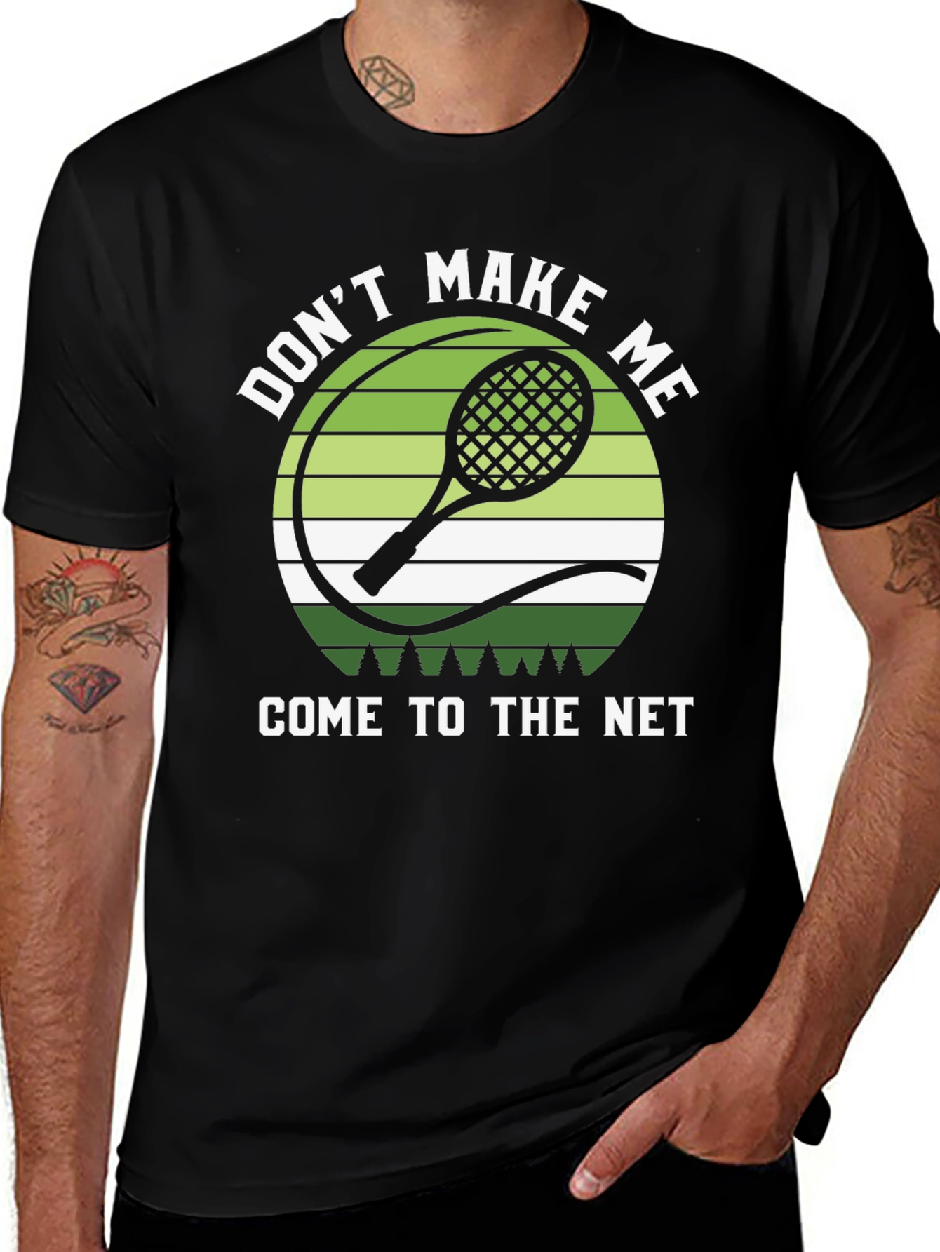 Dont Make Me Come to the Net T-Shirt