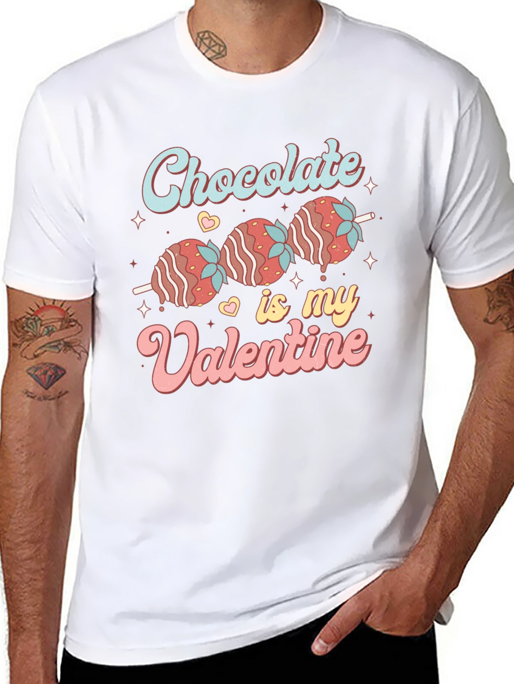 Chocolate Valentine T-Shirt - Cute Valentines Day Tee