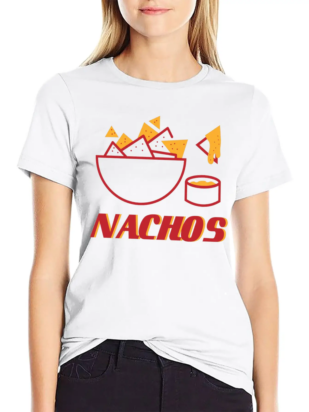 Nacho Bowl Unisex Short Sleeve Soft Cotton T-Shirt – Casual Everyday Wear