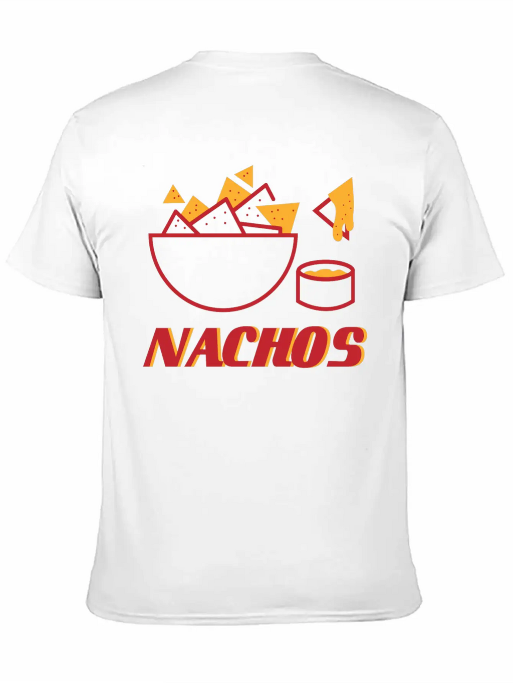 Nacho Bowl Unisex Short Sleeve Soft Cotton T-Shirt – Casual Everyday Wear