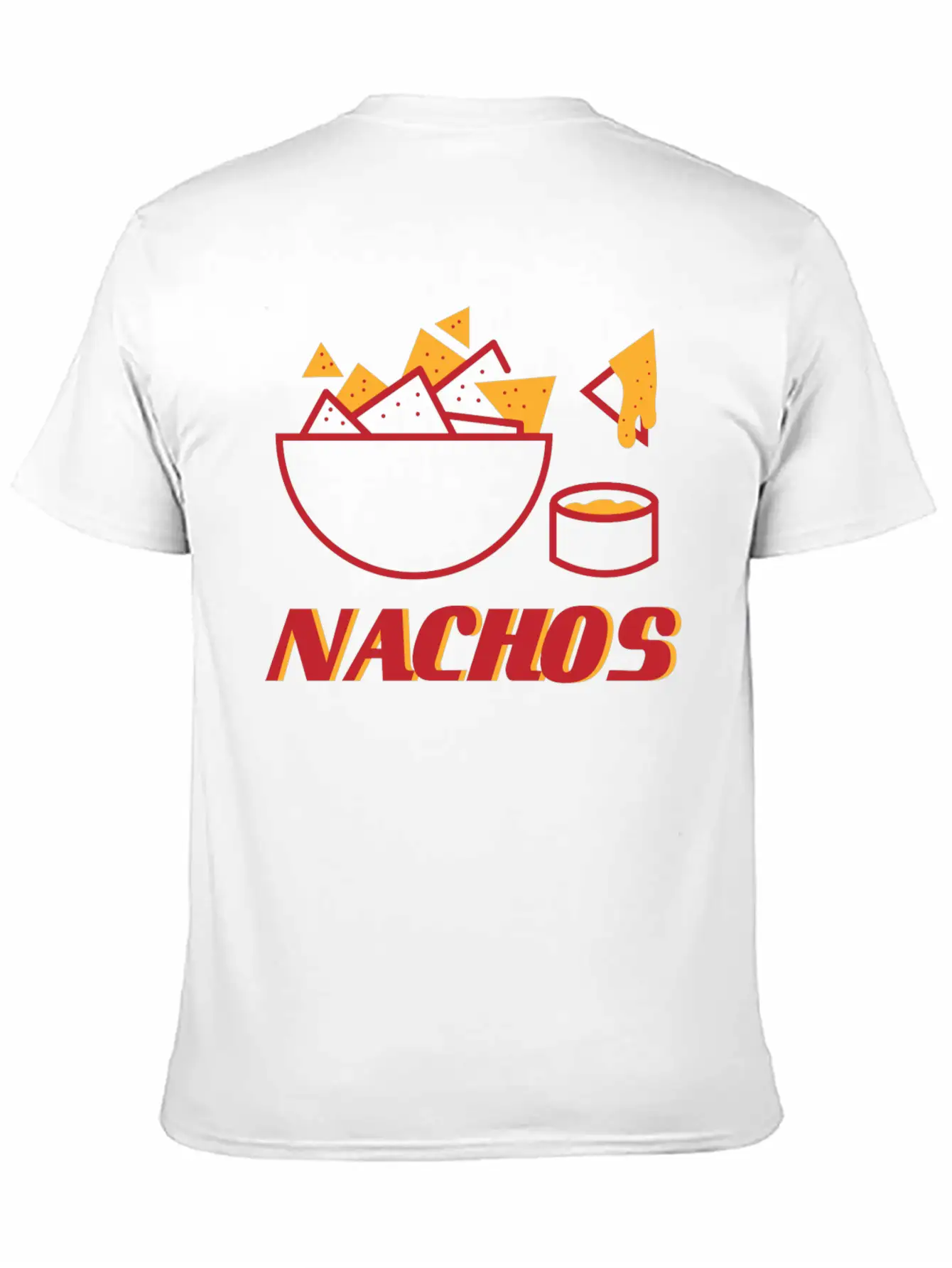 Nacho Bowl Unisex Short Sleeve Soft Cotton T-Shirt – Casual Everyday Wear