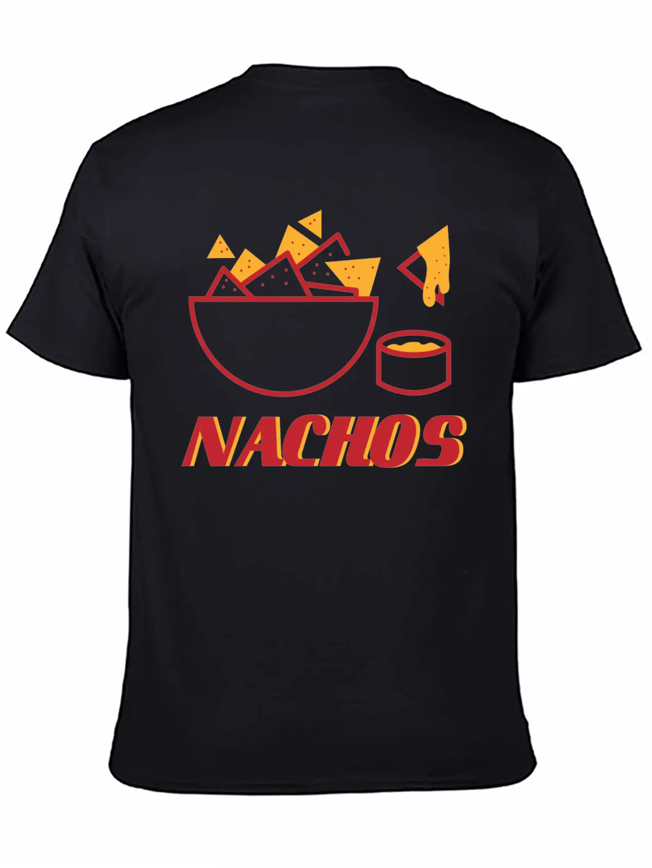 Nacho Bowl Unisex Short Sleeve Soft Cotton T-Shirt – Casual Everyday Wear