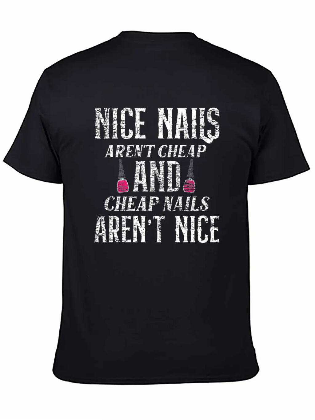 Nail Designer Nail Salon Unisex Casual T-Shirt – Clean Design For Daily Comfort