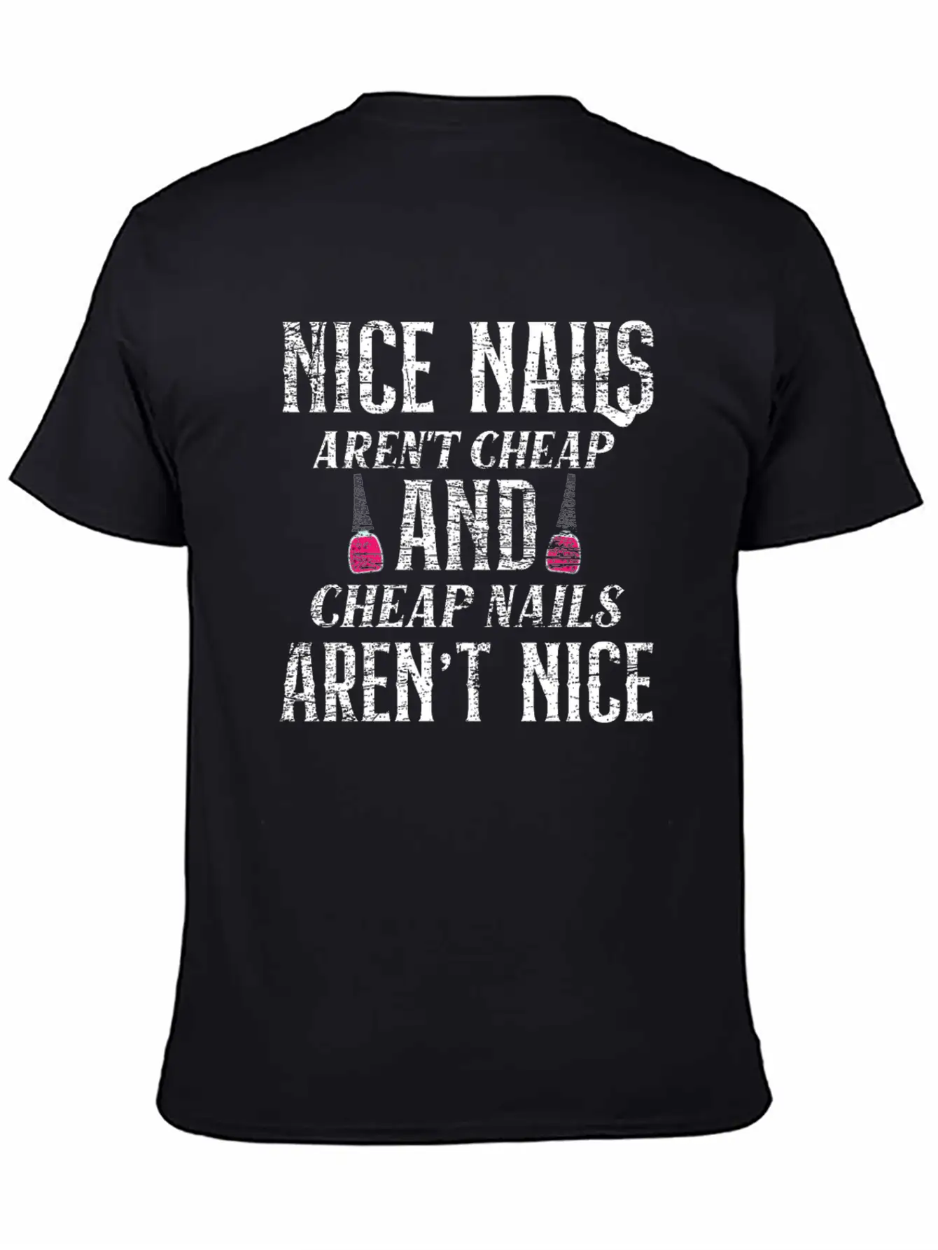 Nail Designer Nail Salon Unisex Casual T-Shirt – Clean Design For Daily Comfort
