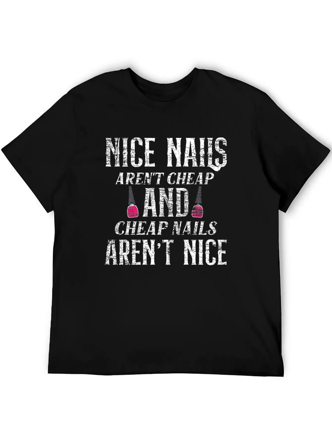 Nail Designer Nail Salon Unisex Casual T-Shirt – Clean Design For Daily Comfort