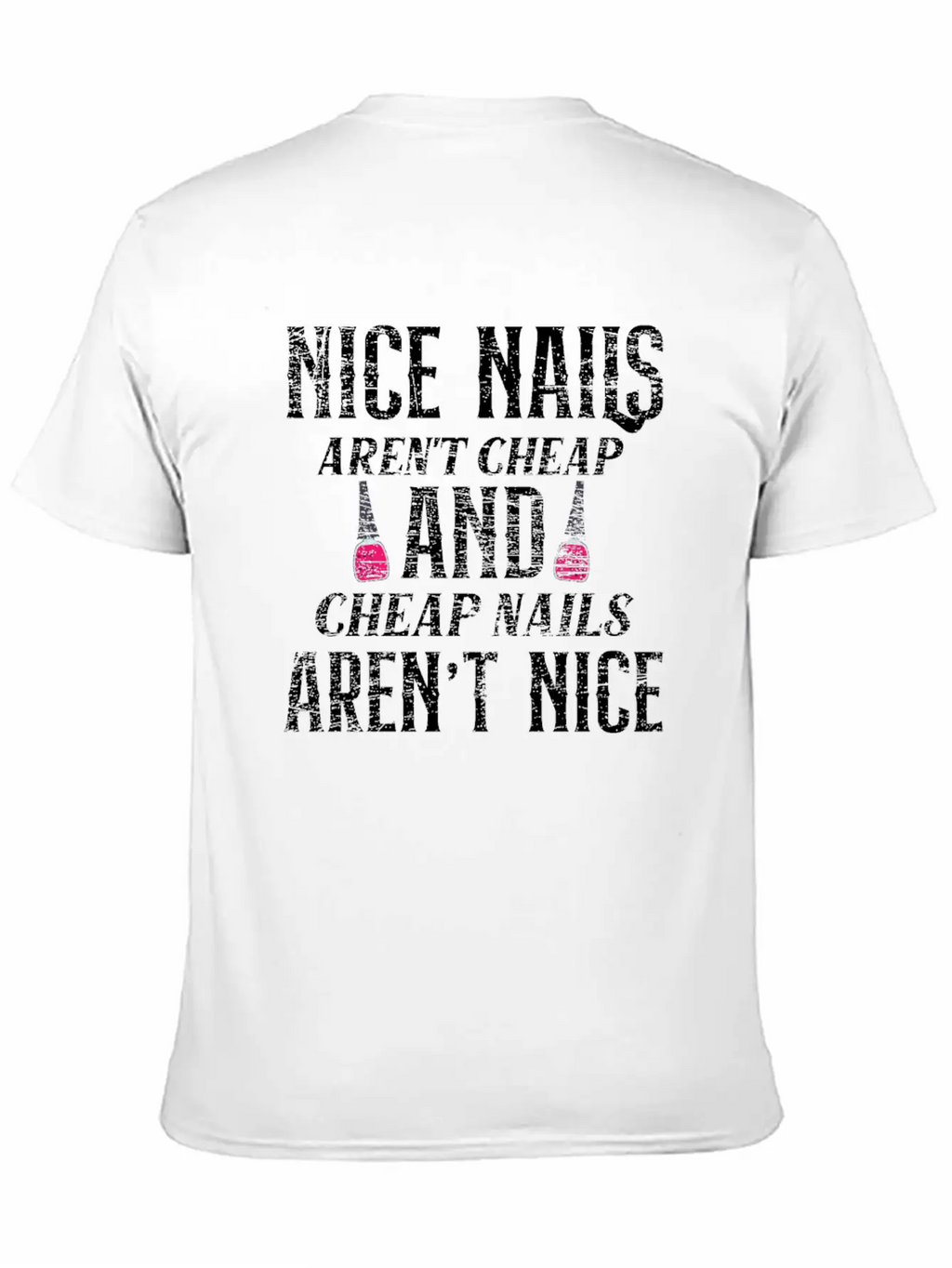 Nail Designer Nail Salon Unisex Casual T-Shirt – Clean Design For Daily Comfort