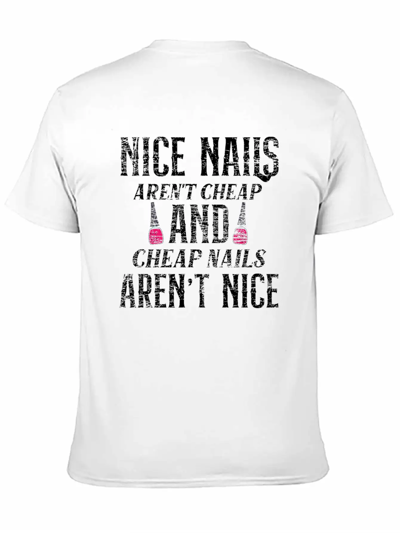 Nail Designer Nail Salon Unisex Casual T-Shirt – Clean Design For Daily Comfort