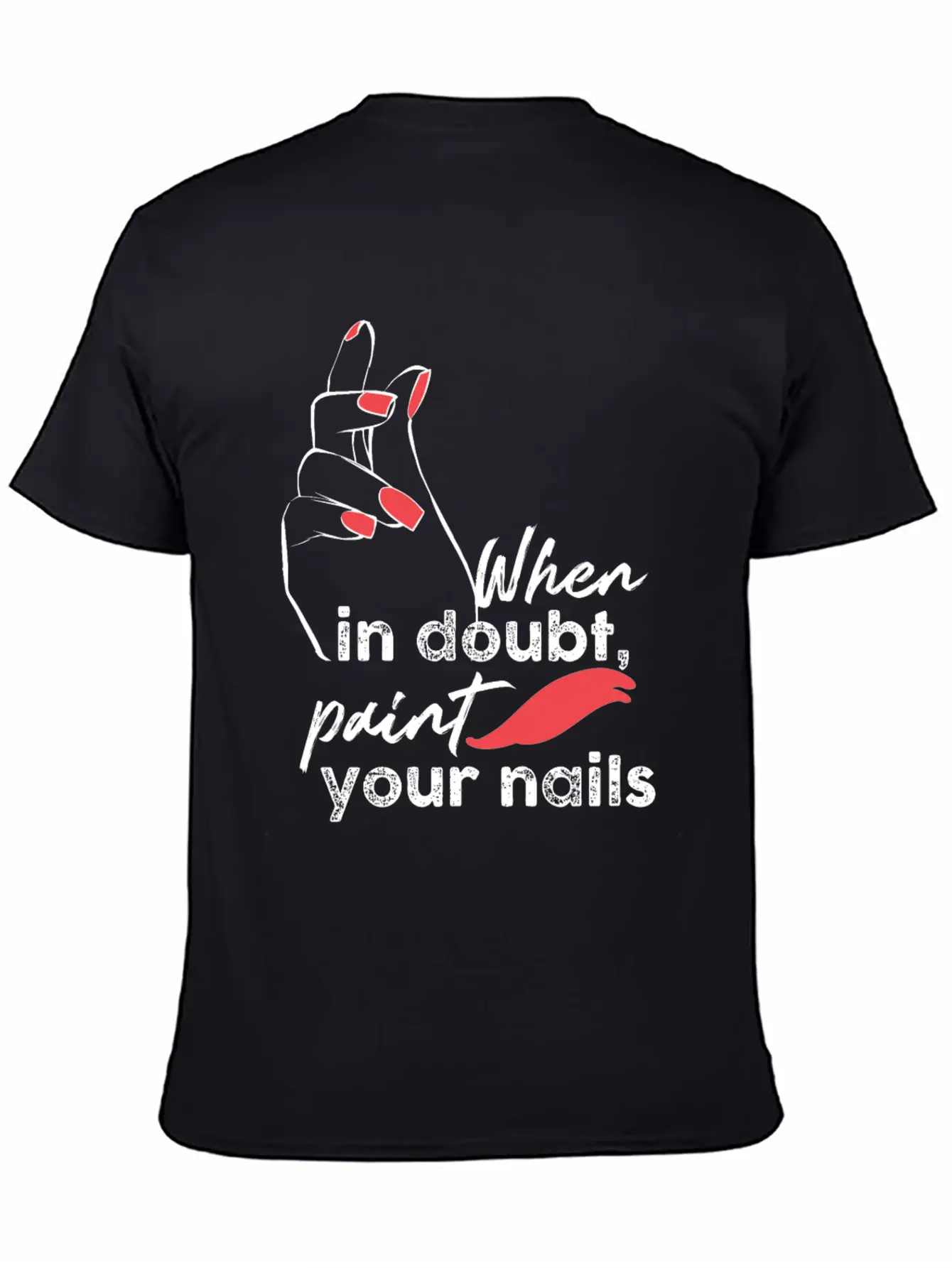 Nail Technician Fingernails Stylish Everyday T-Shirt – Unisex Basic Cotton Tee