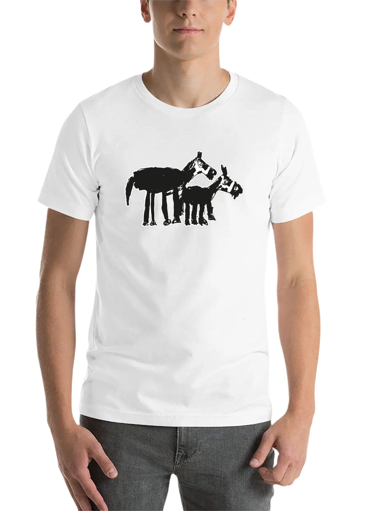 NAIVE Unisex Casual T-Shirt – Clean Design For Daily Comfort