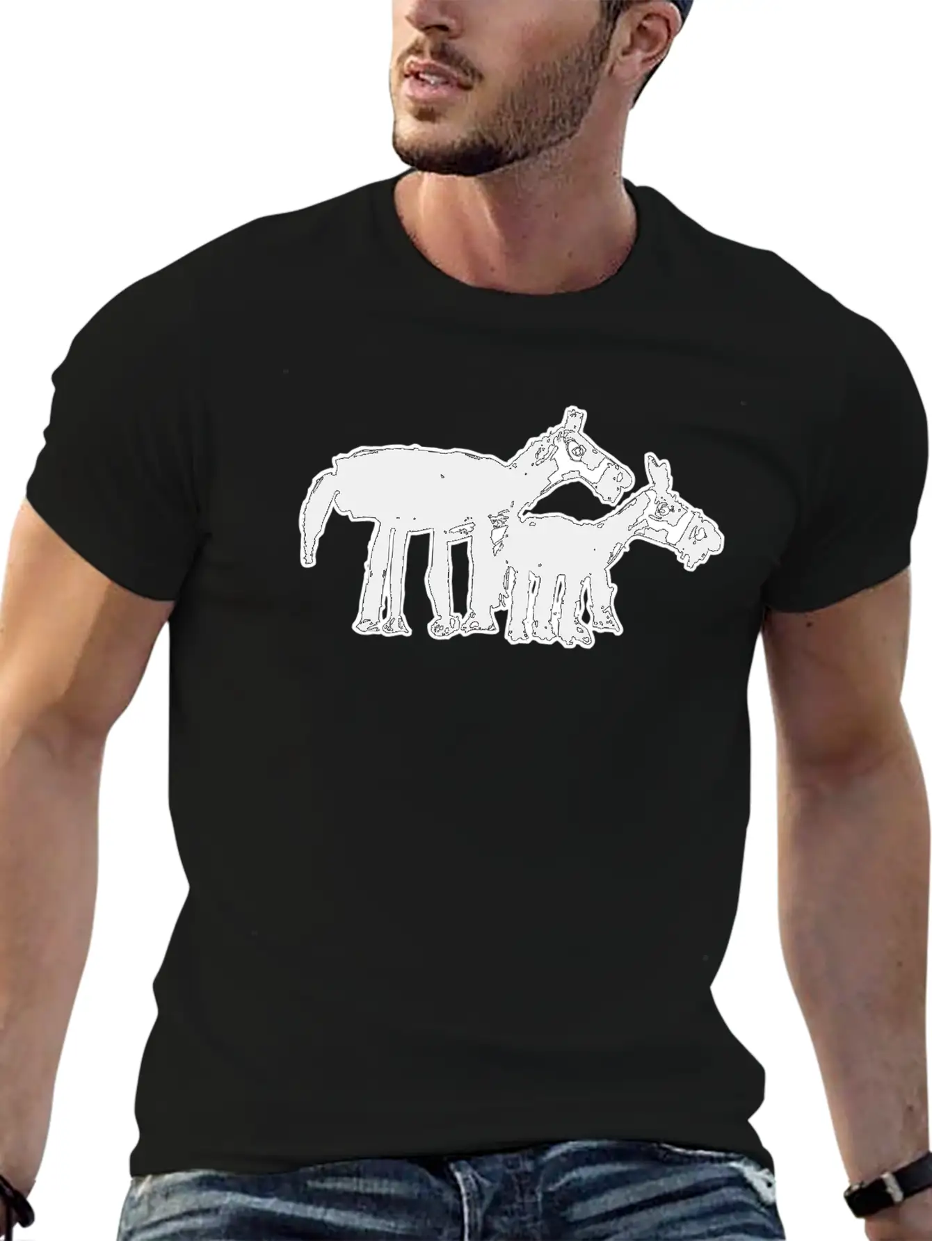 NAIVE Unisex Casual T-Shirt – Clean Design For Daily Comfort