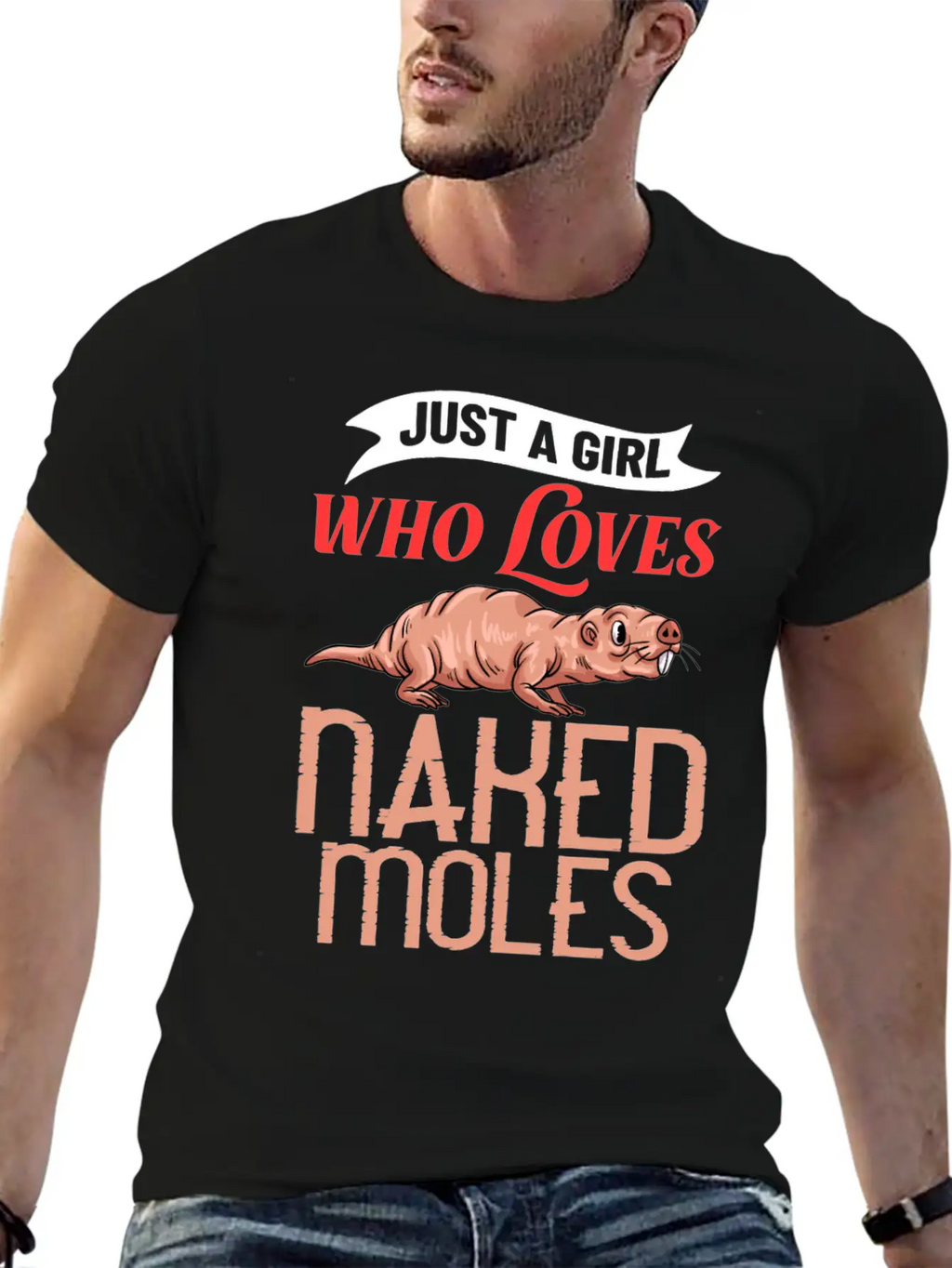 Naked Mole Rat Sand Puppy African Animal Unisex Casual T-Shirt – Clean Design For Daily Comfort