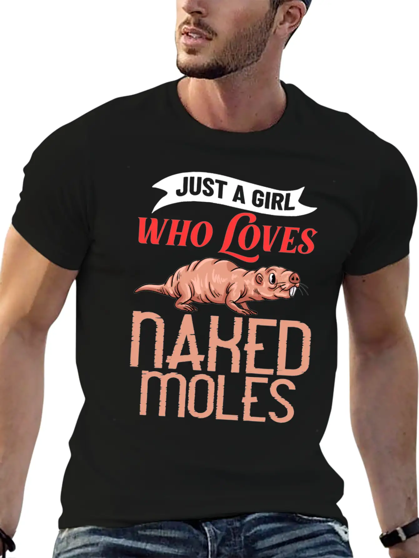 Naked Mole Rat Sand Puppy African Animal Unisex Casual T-Shirt – Clean Design For Daily Comfort