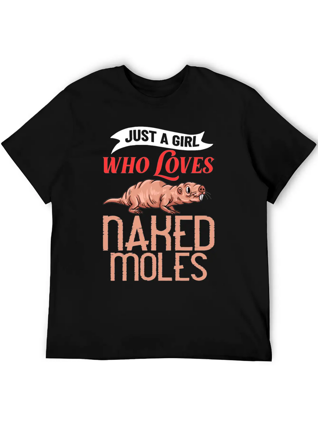 Naked Mole Rat Sand Puppy African Animal Unisex Casual T-Shirt – Clean Design For Daily Comfort