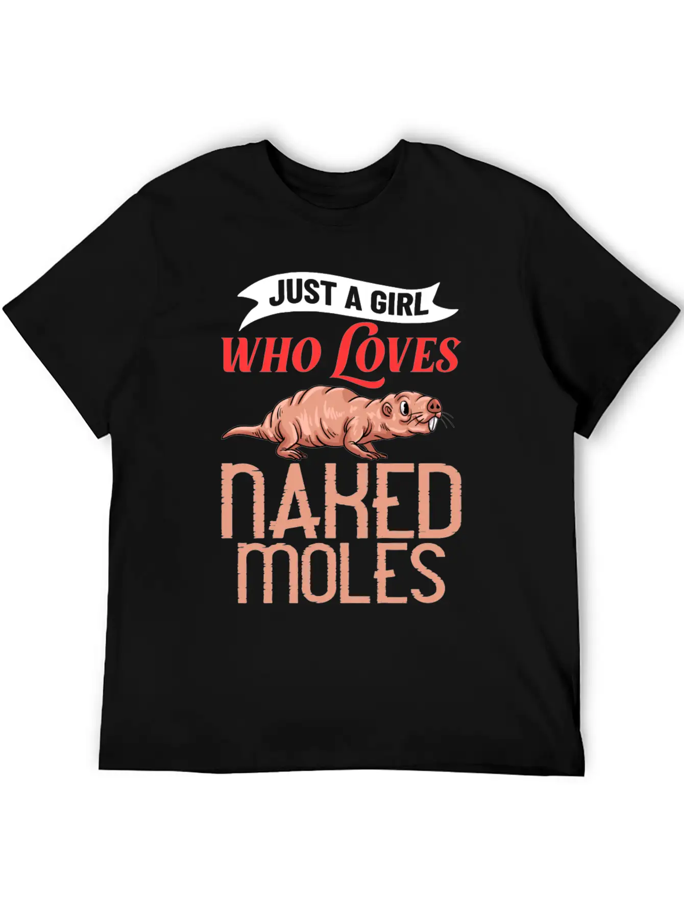 Naked Mole Rat Sand Puppy African Animal Unisex Casual T-Shirt – Clean Design For Daily Comfort