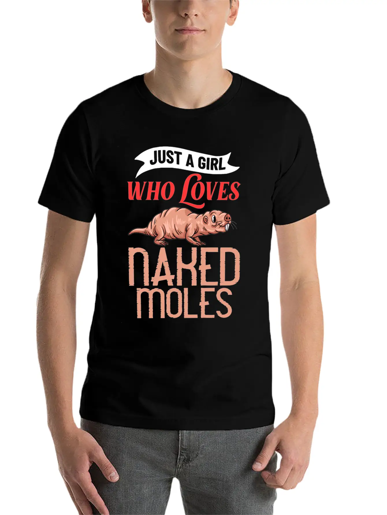 Naked Mole Rat Sand Puppy African Animal Unisex Casual T-Shirt – Clean Design For Daily Comfort