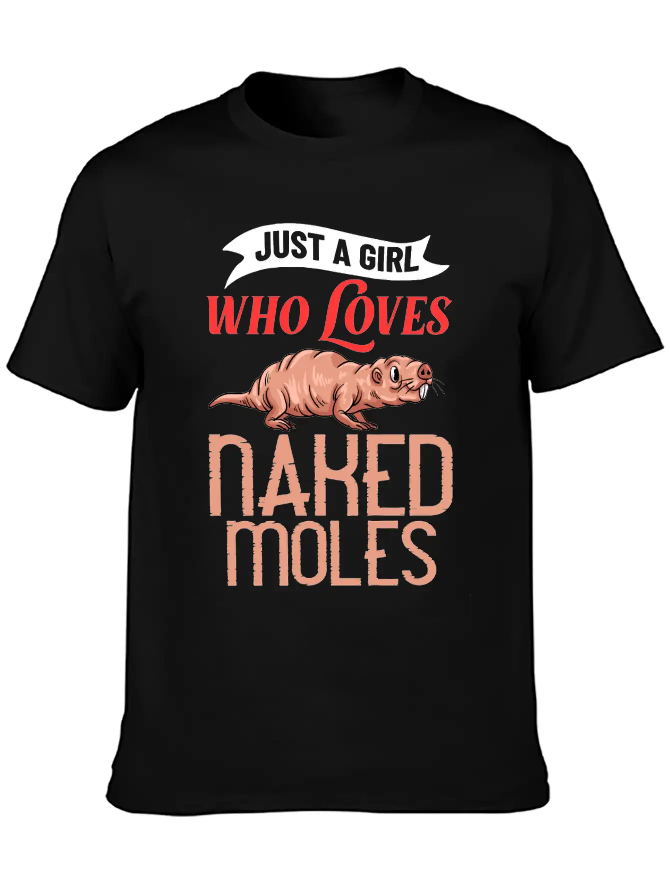 Naked Mole Rat Sand Puppy African Animal Unisex Casual T-Shirt – Clean Design For Daily Comfort